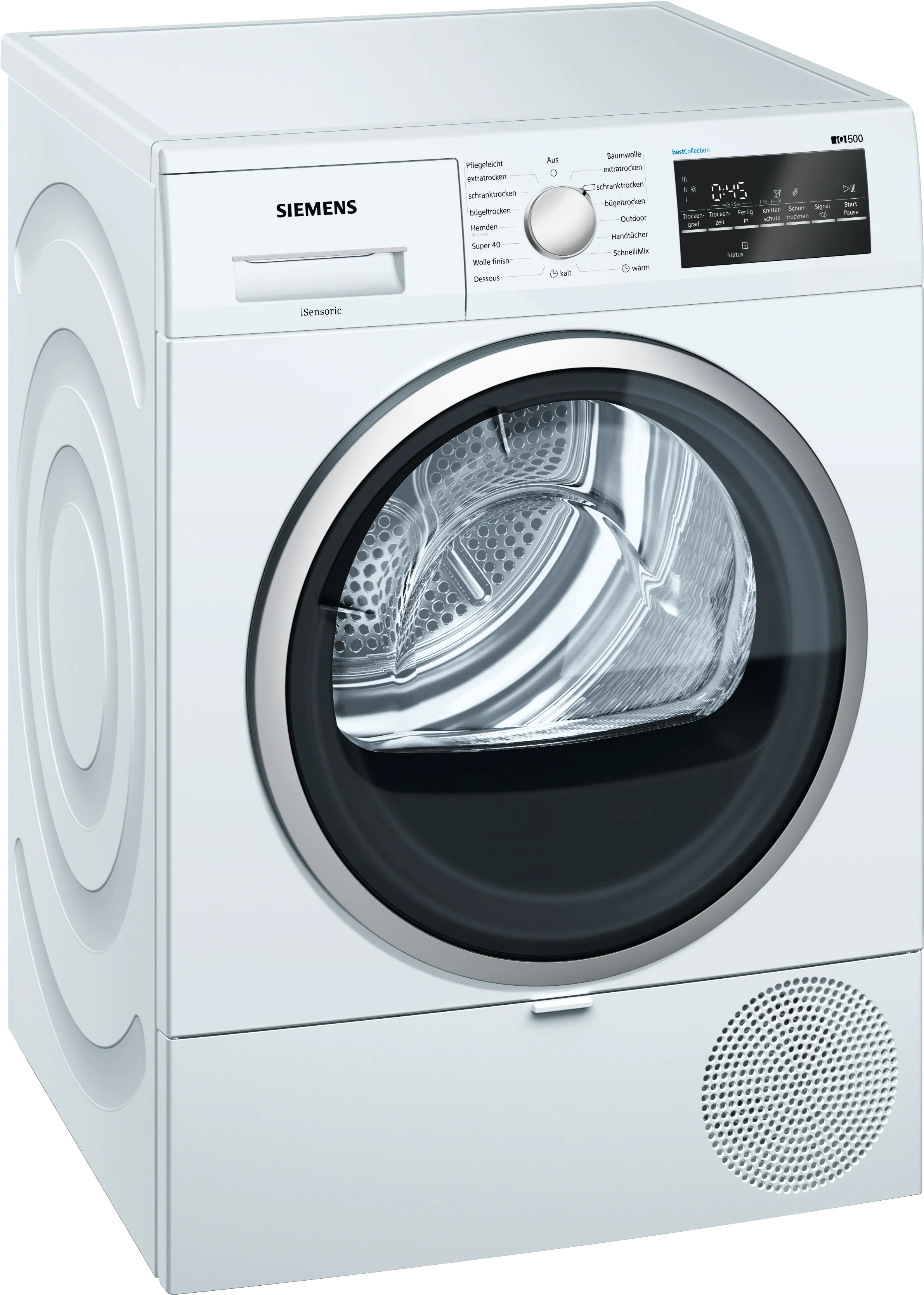 iQ500 heat pump dryer 8 kg White