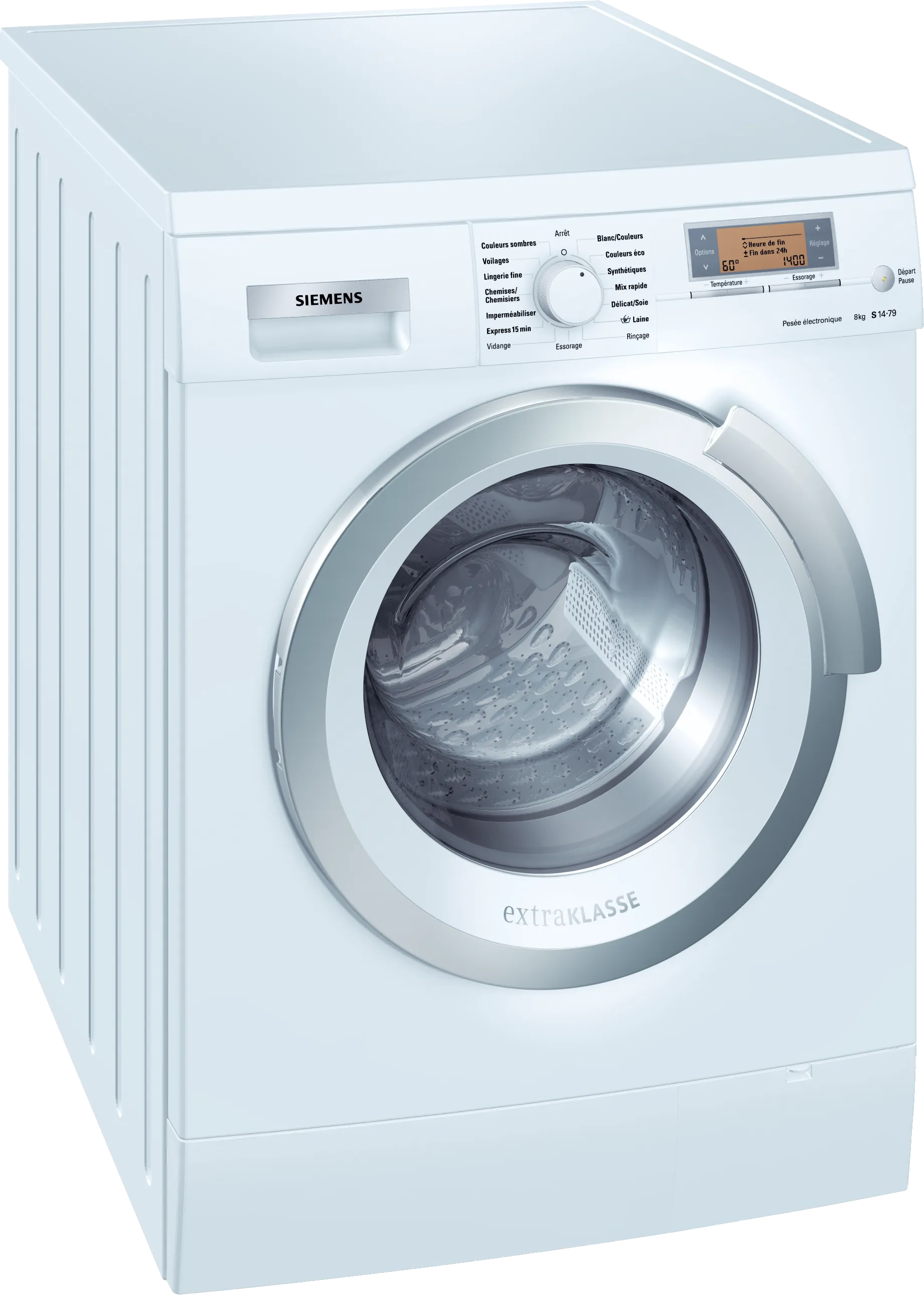 washing machine, frontloader fullsize 8 kg 1400 rpm