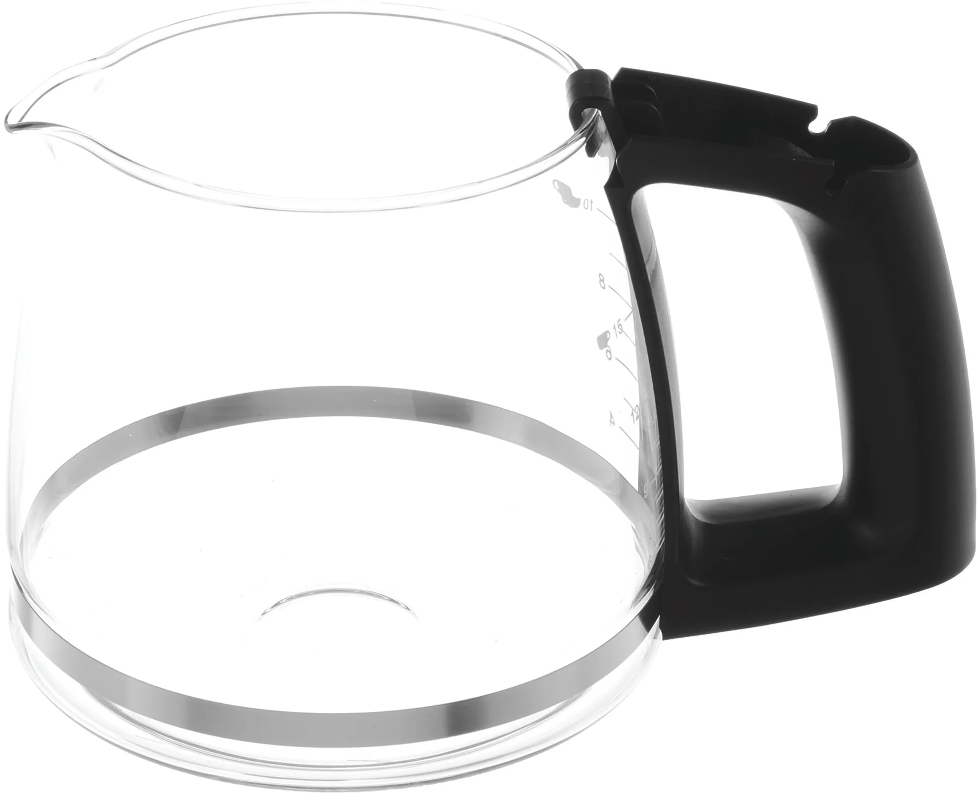 Verseuse en verre pour cafetière 