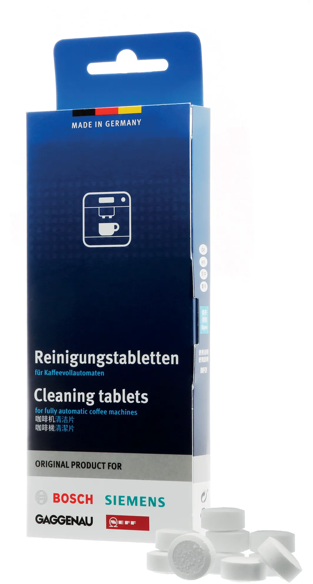 Cleaning Tablets for coffee machines 