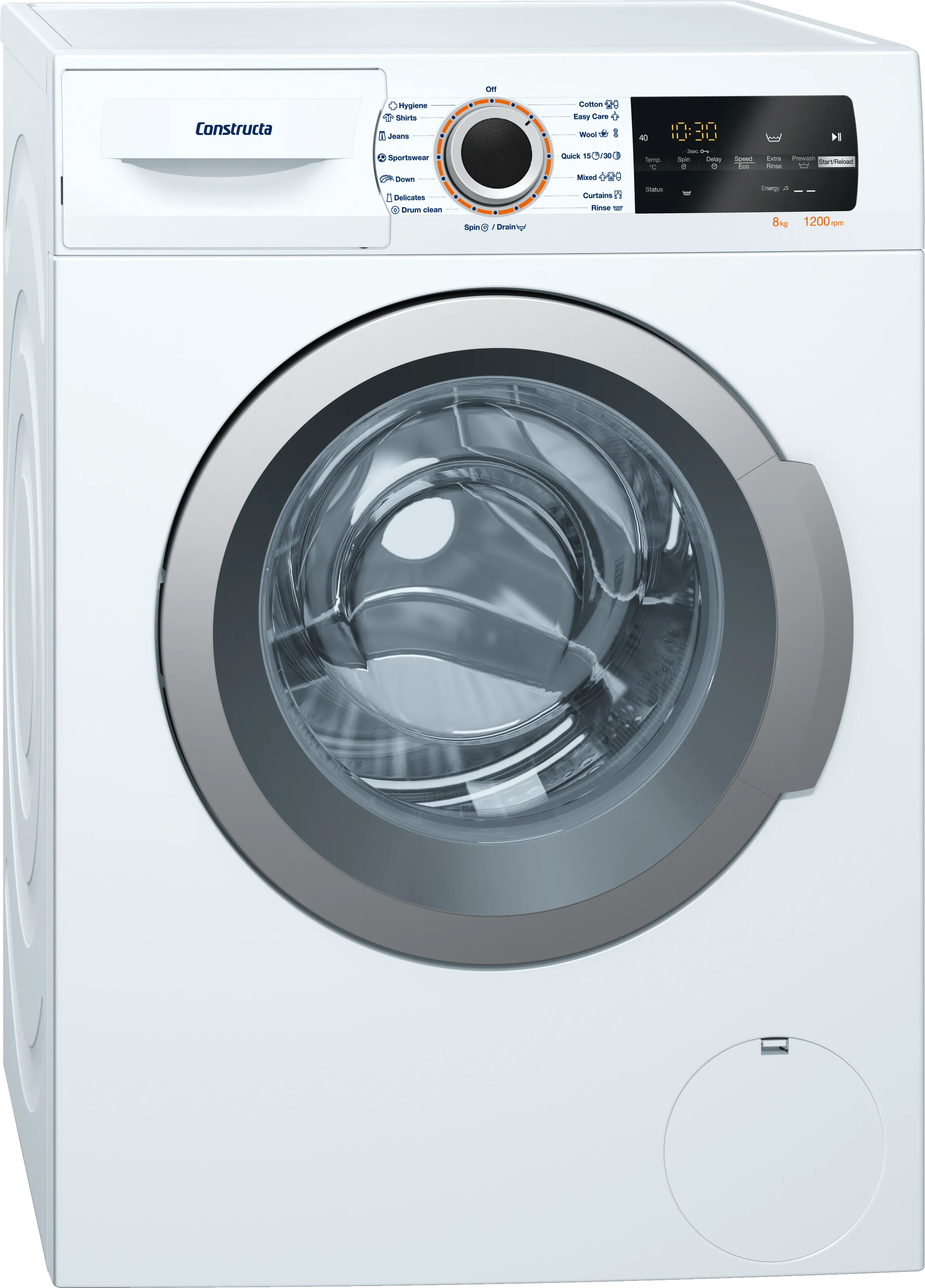  מכונת כביסה פתח קדמי 8 kg 1200 סל"ד