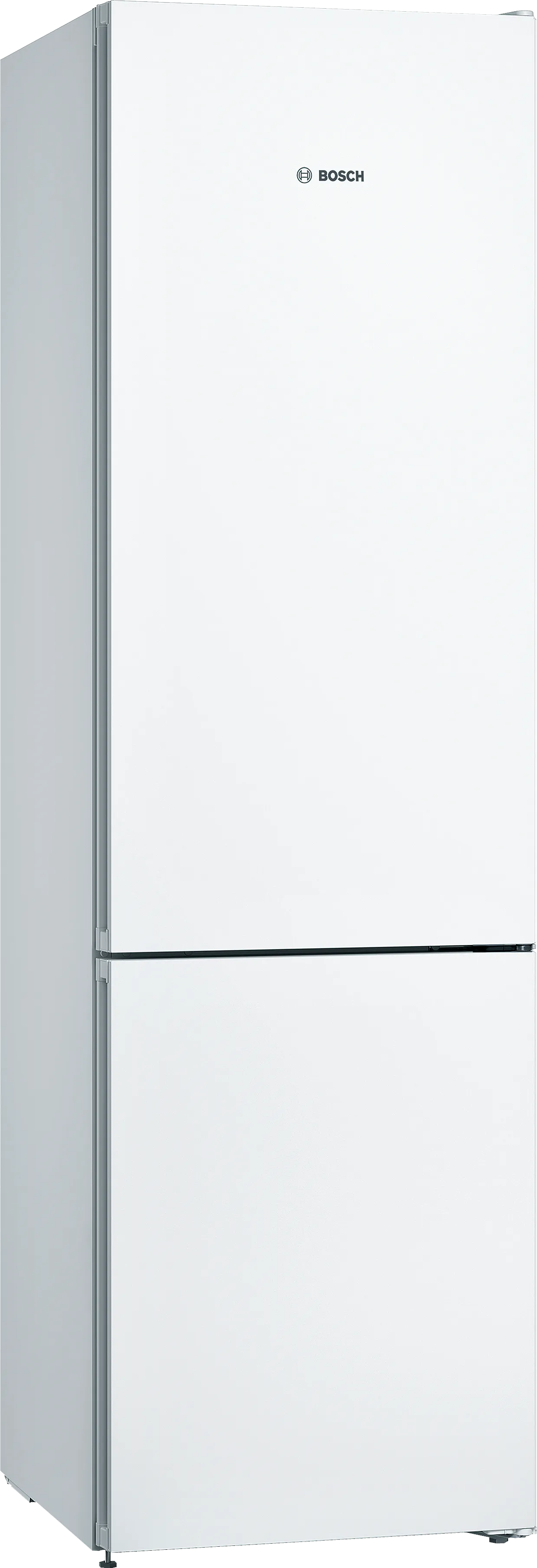 Серия 4 Отдельно стоящий холодильник с нижней морозильной камерой 203 x 60 cm Белый 