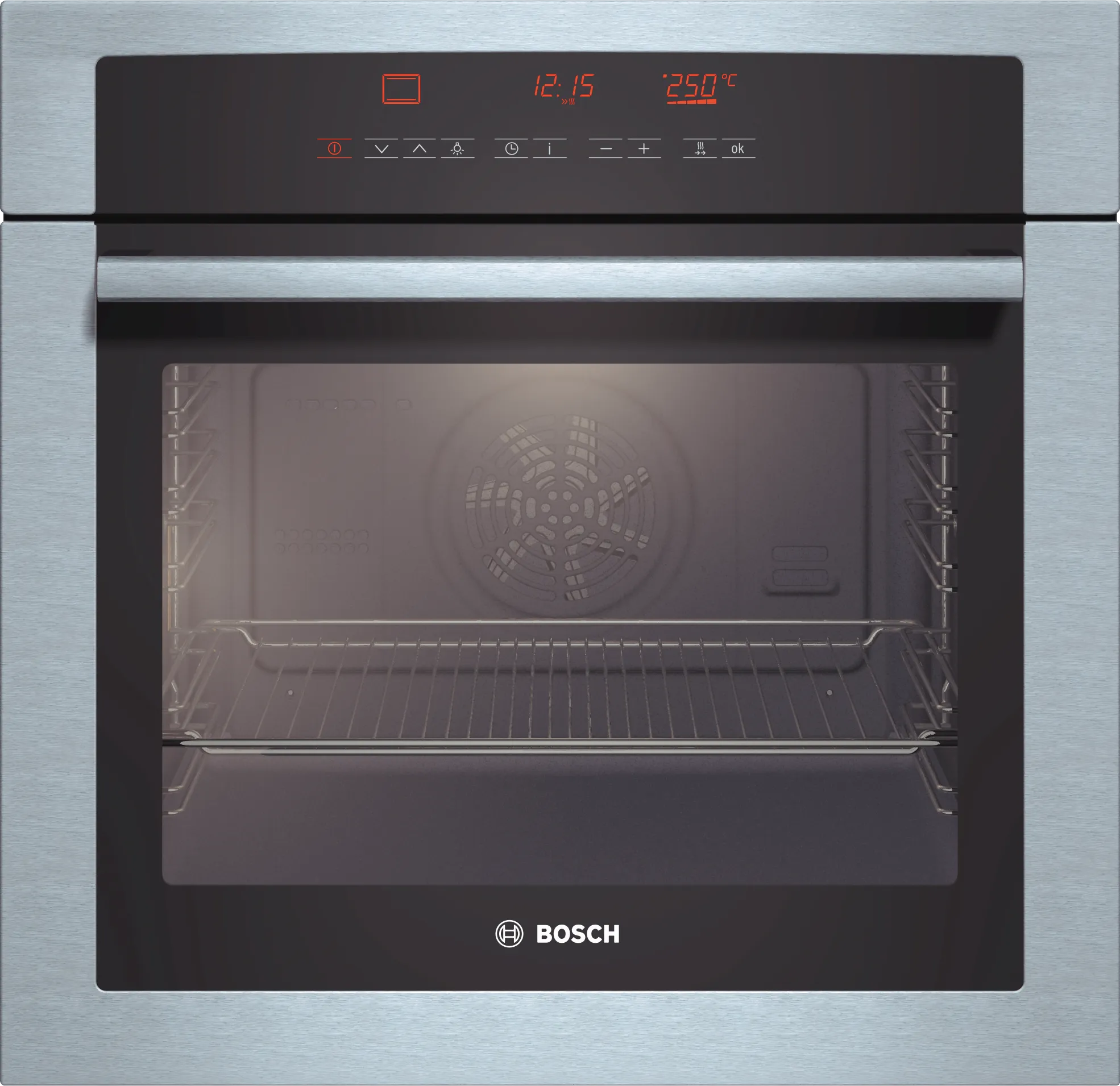 Built-in oven 60 x 60 cm Stainless steel