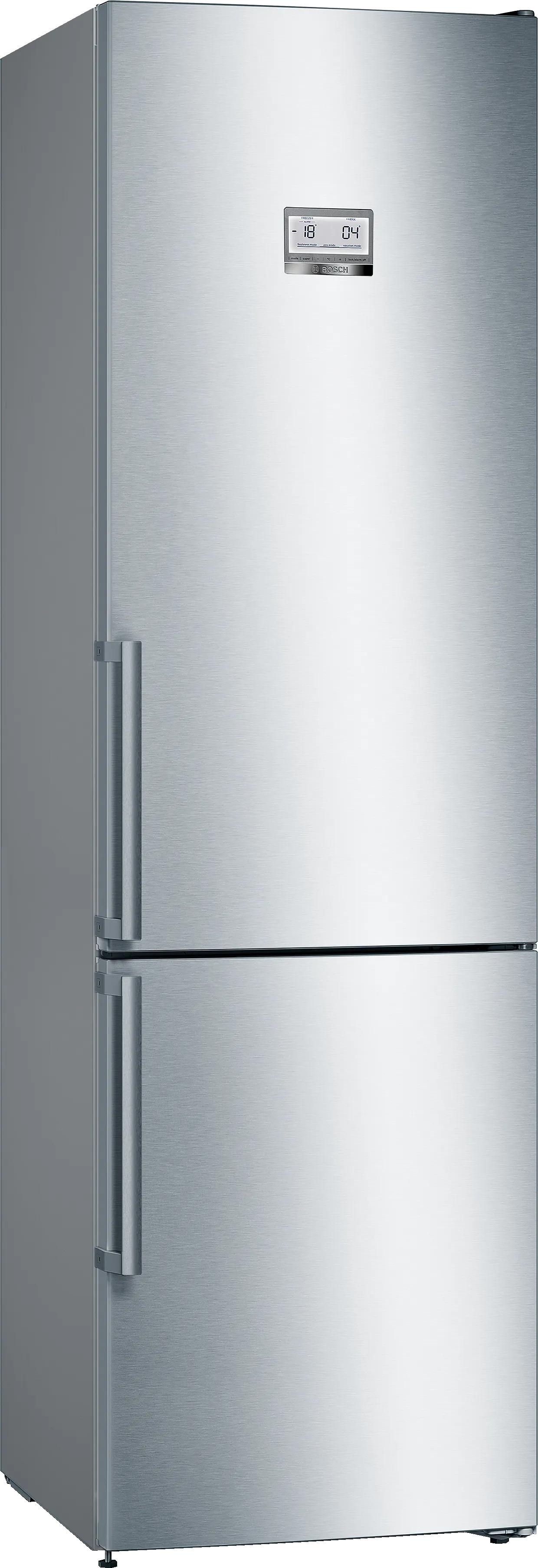 Serie | 6 Combină frigorifică independentă 204 x 60 cm Inox AntiAmprentă 