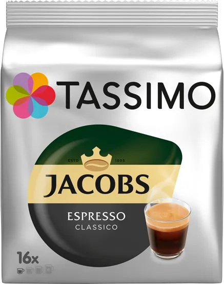 Coffee Tassimo T-Discs: Jacobs Espresso Pack of 16 