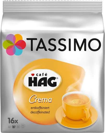 Kaffee Tassimo T Disc "Café HAG Crema" 