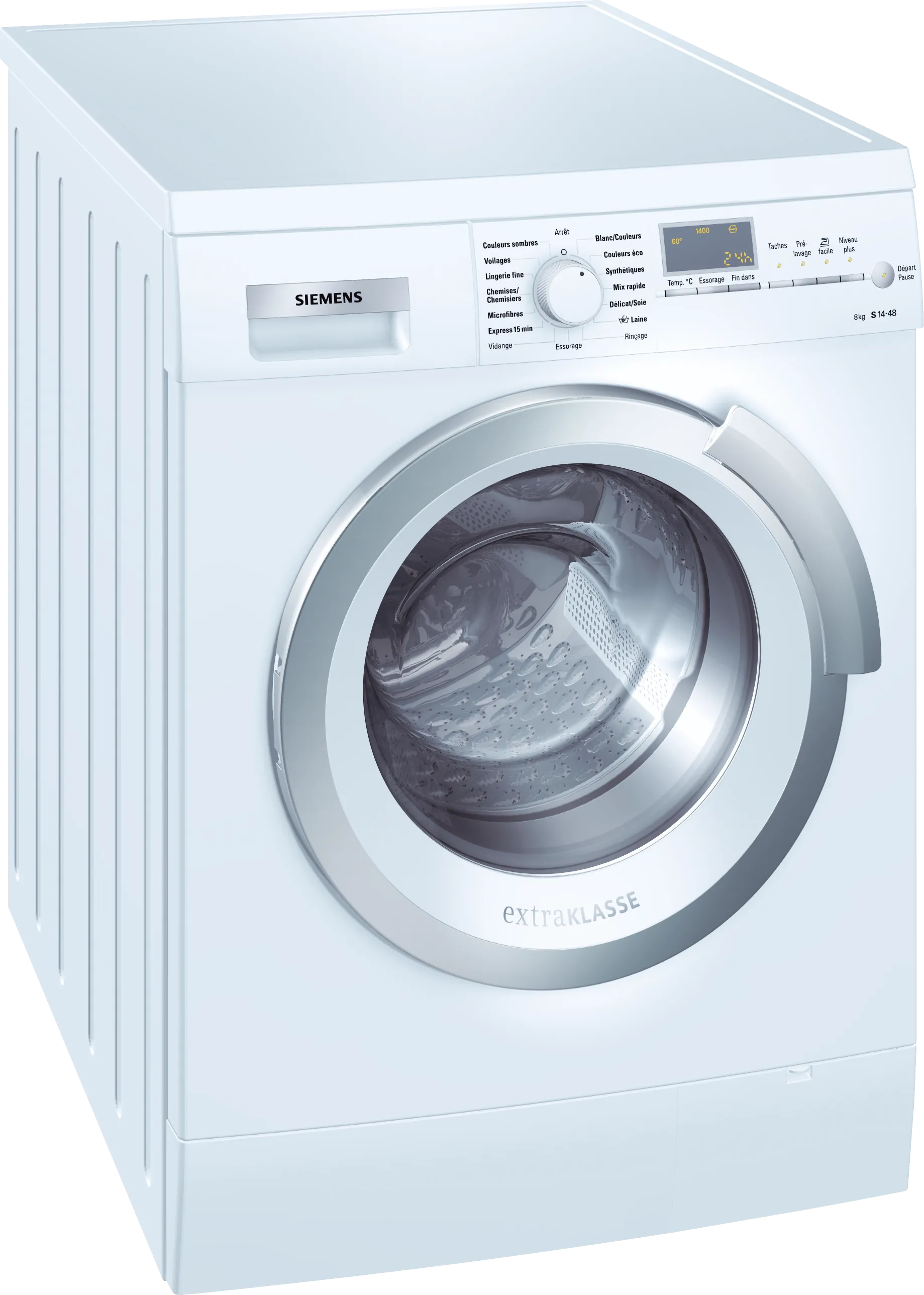 washing machine, frontloader fullsize 8 kg 1400 rpm