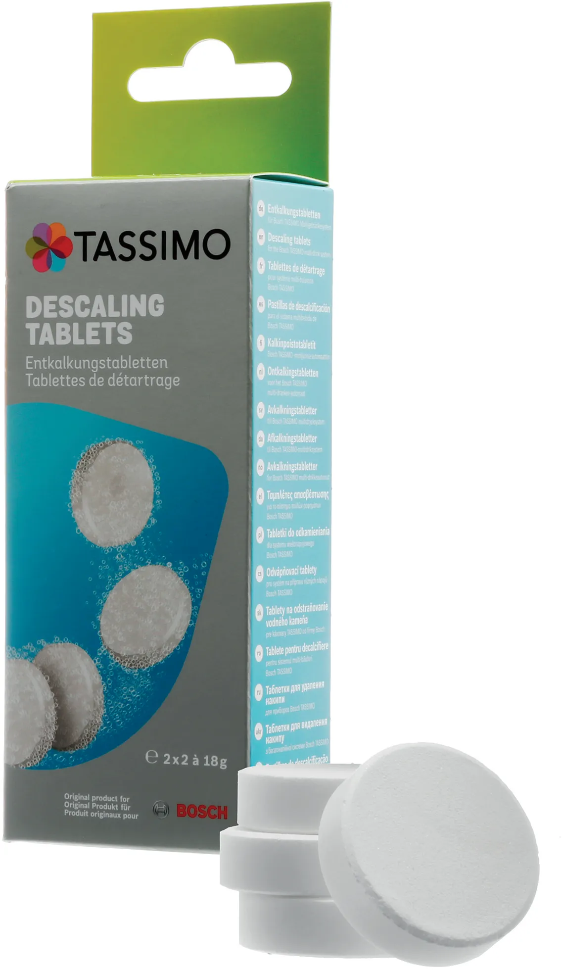 TASSIMO descaler and waterfilters