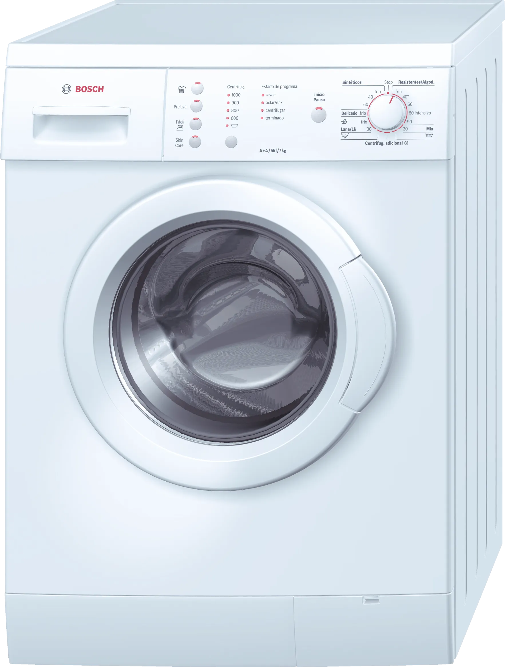 washing machine, frontloader fullsize 7 kg 1000 rpm