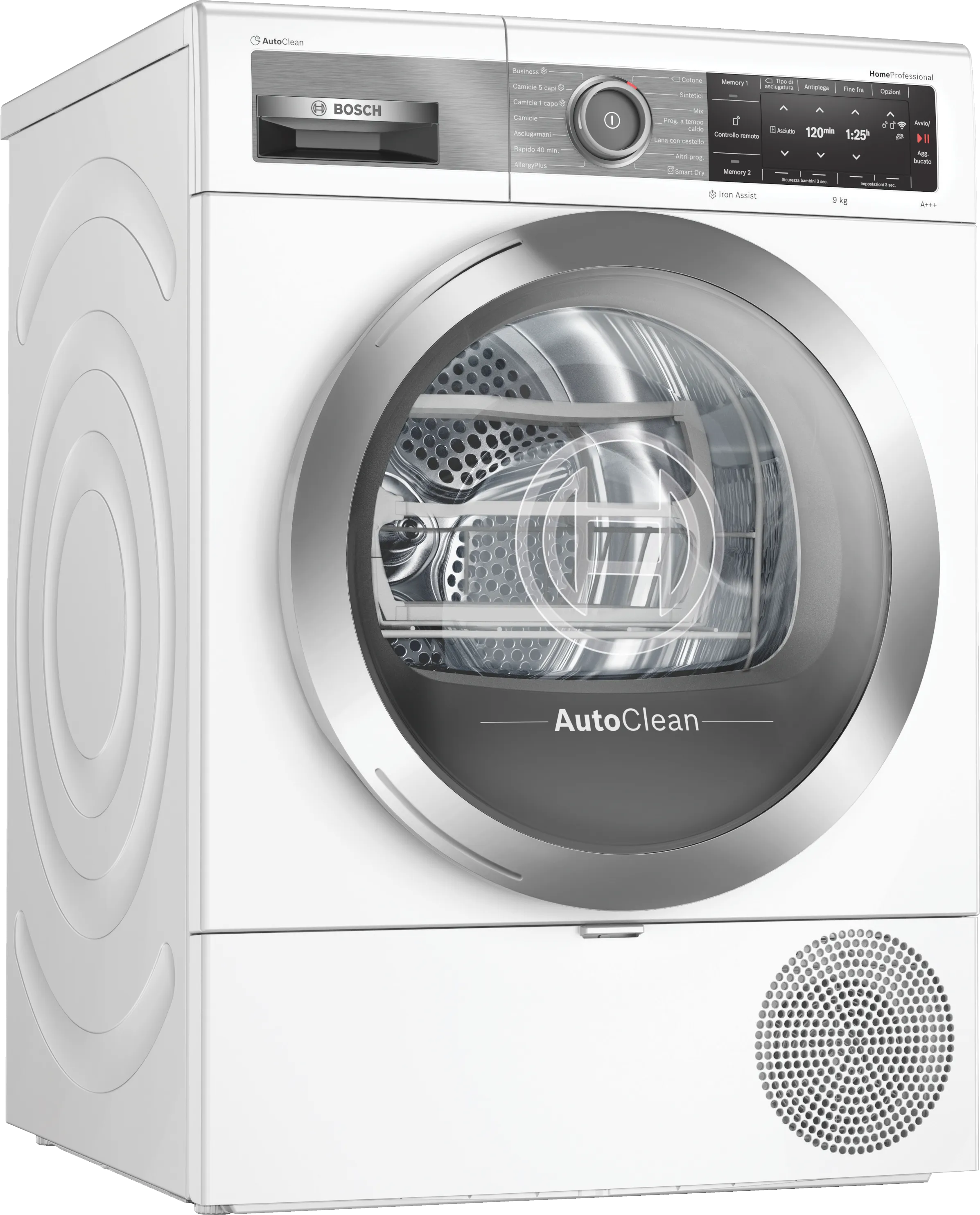 HomeProfessional Asciugatrice a pompa di calore 9 kg Bianco