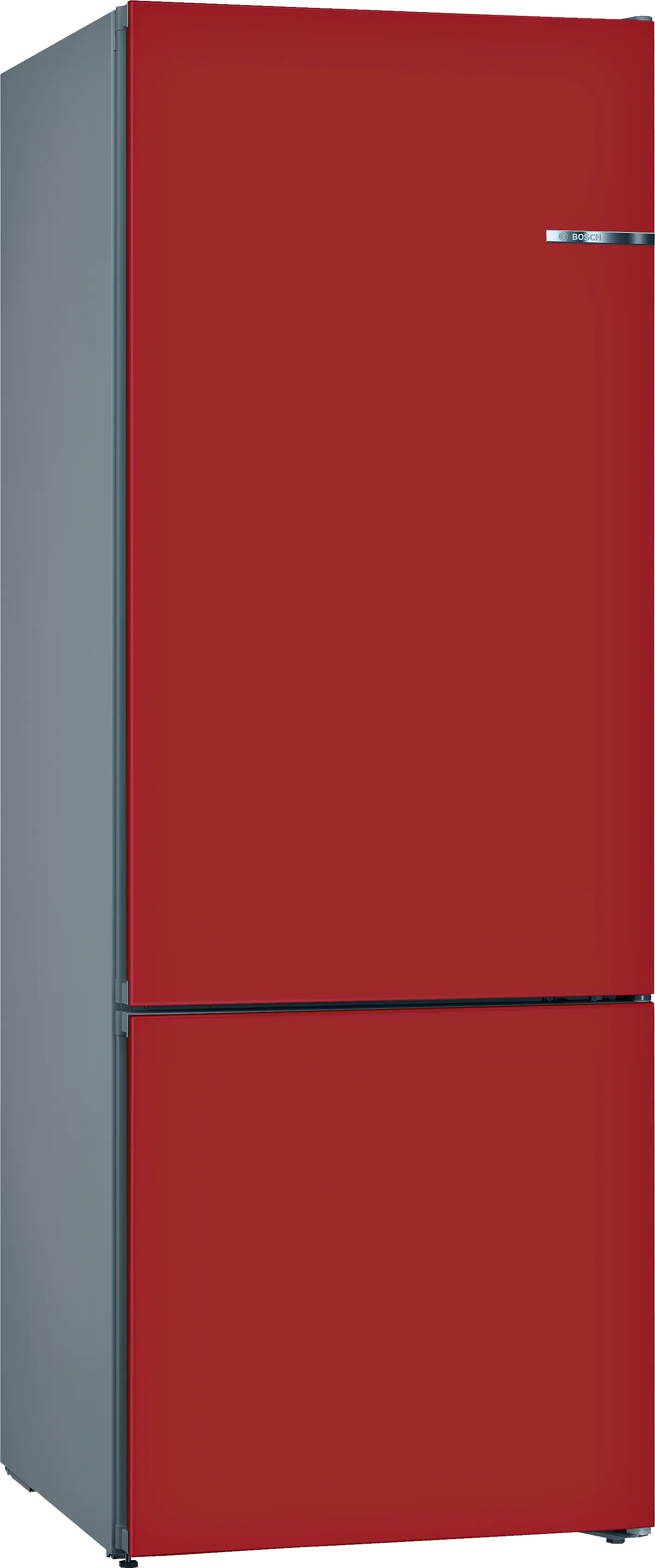 Serie 6 Alttan Donduruculu Buzdolabı 193 x 70 cm Kırmızı, Kolay temizlenebilir Inox