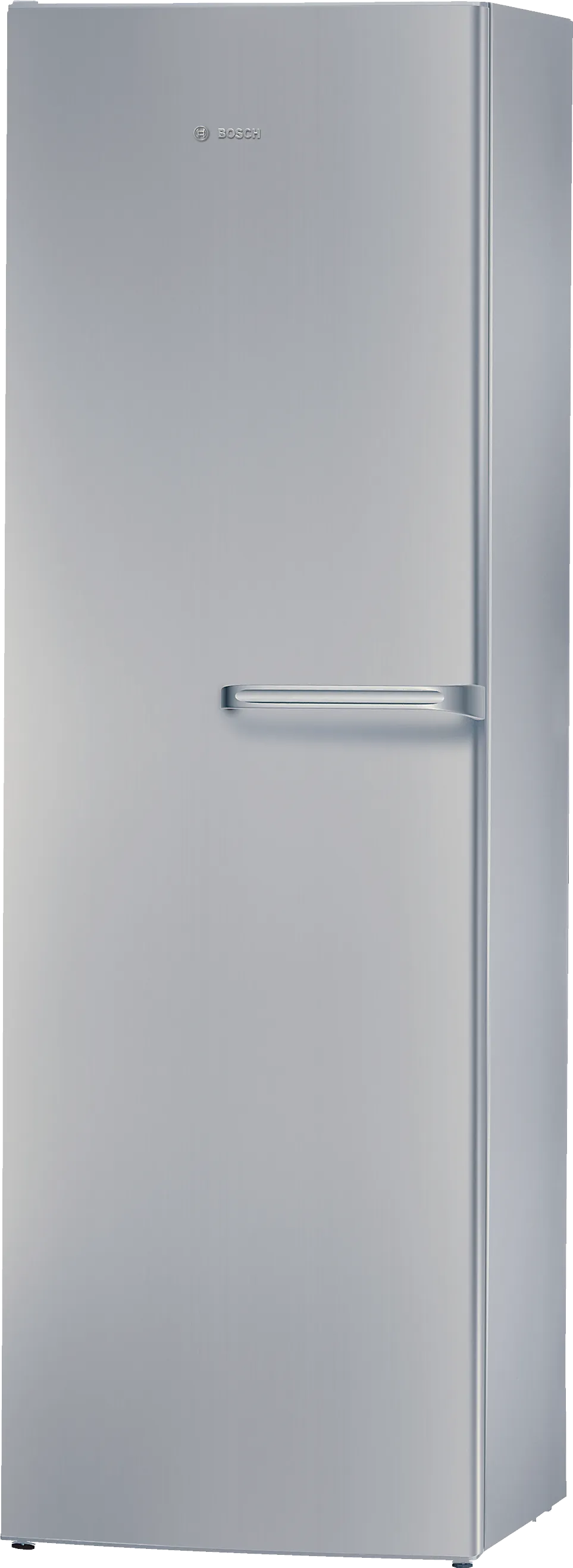  free-standing fridge 186 x 60 cm Stainless steel look