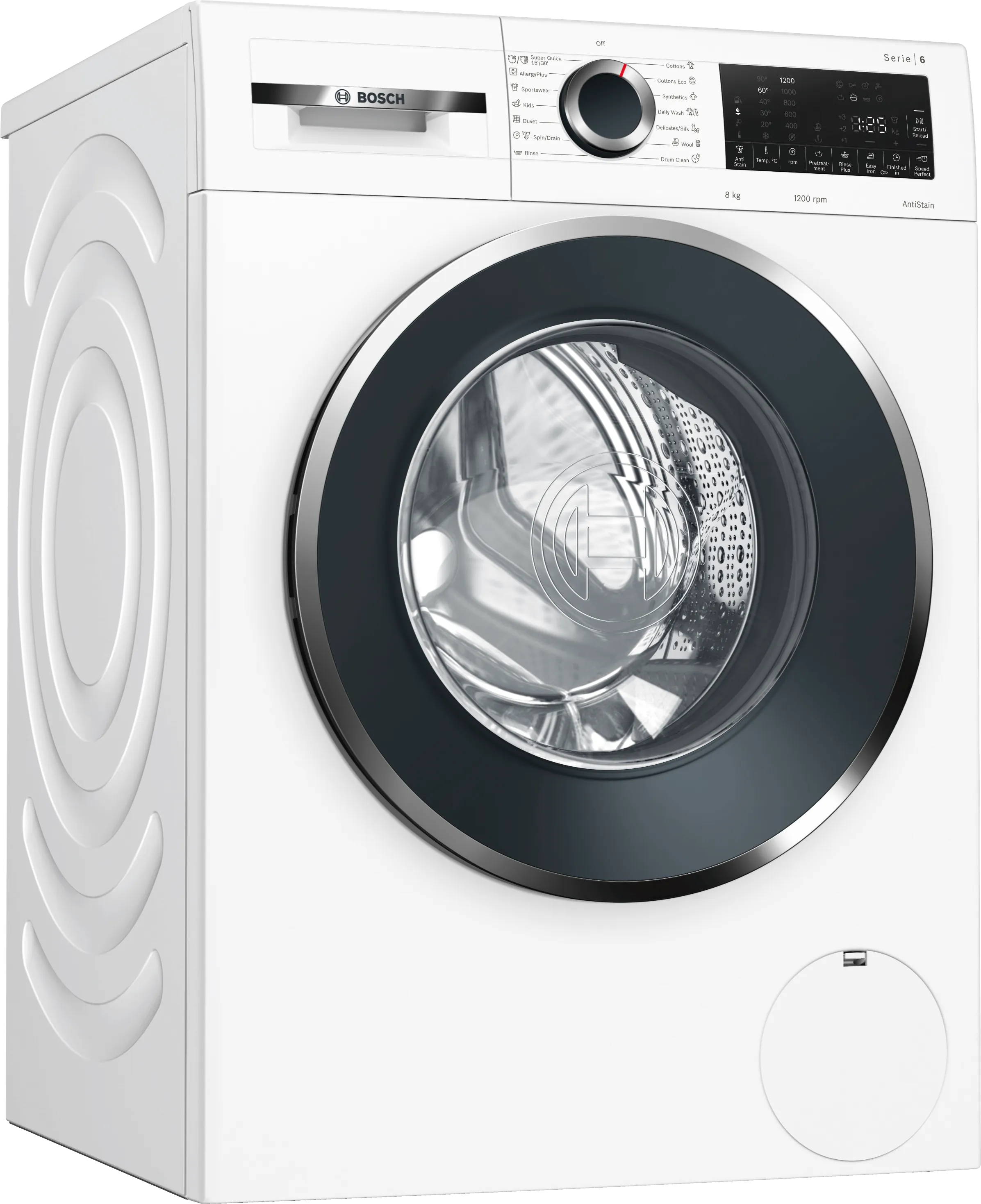 Series 6 Front Load Washing Machine 8 kg 1200 rpm 