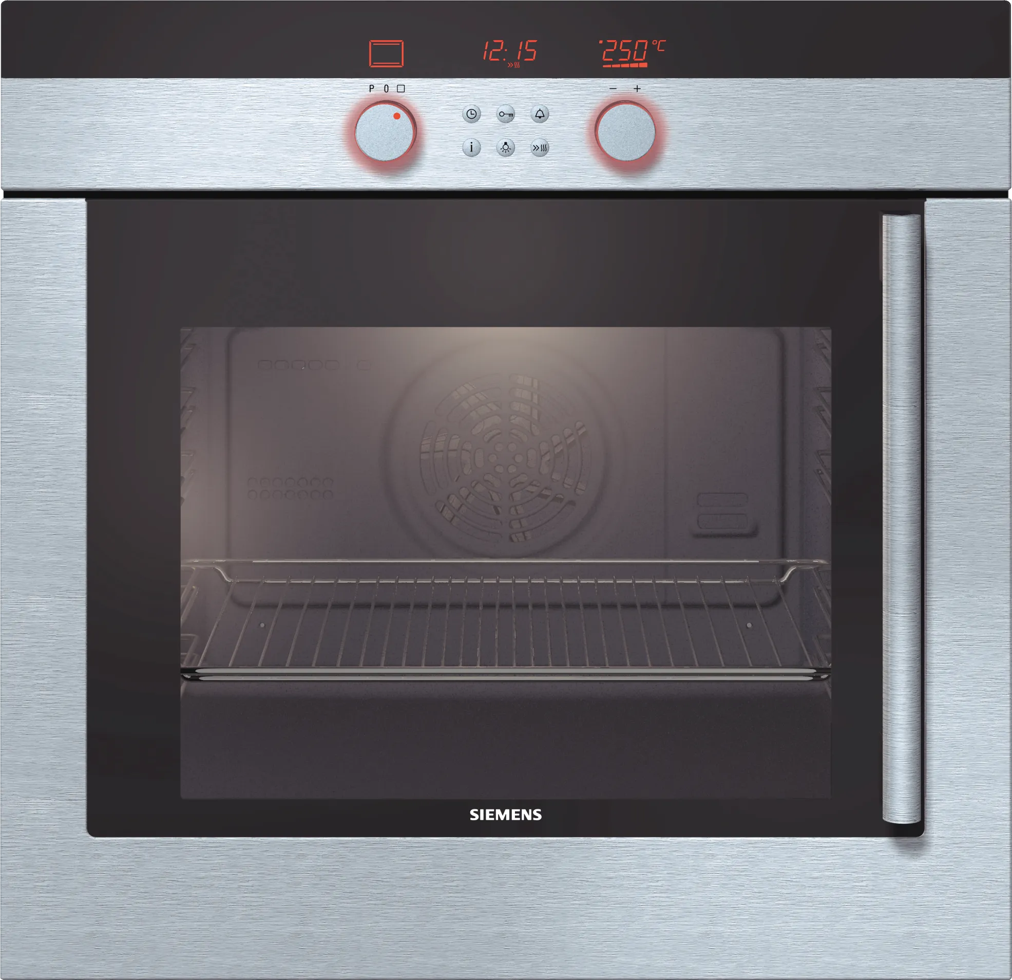 Built-in oven 60 x 60 cm Stainless steel