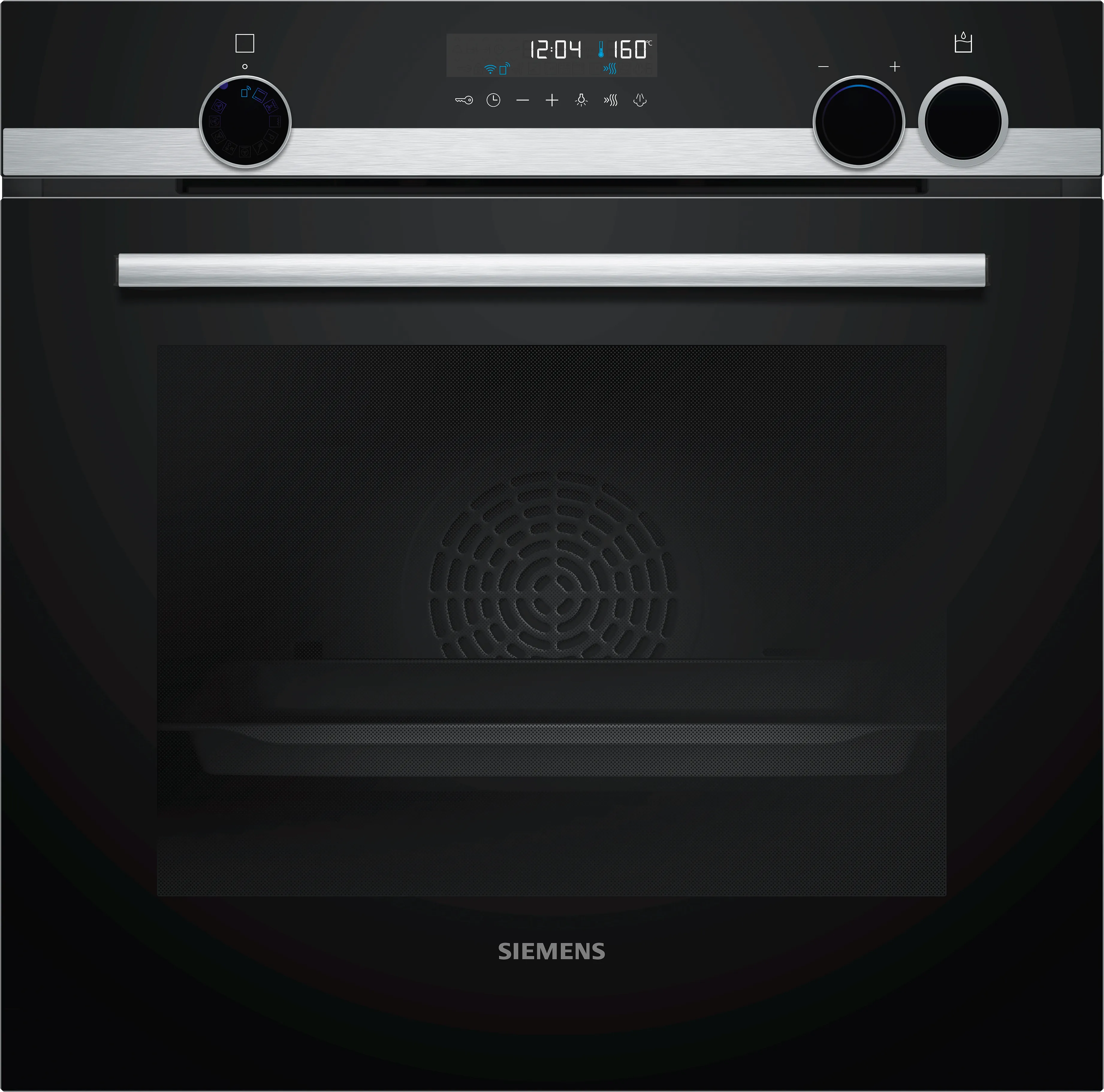 IQ500 Built-in oven with added steam function 60 x 60 cm Stainless steel 