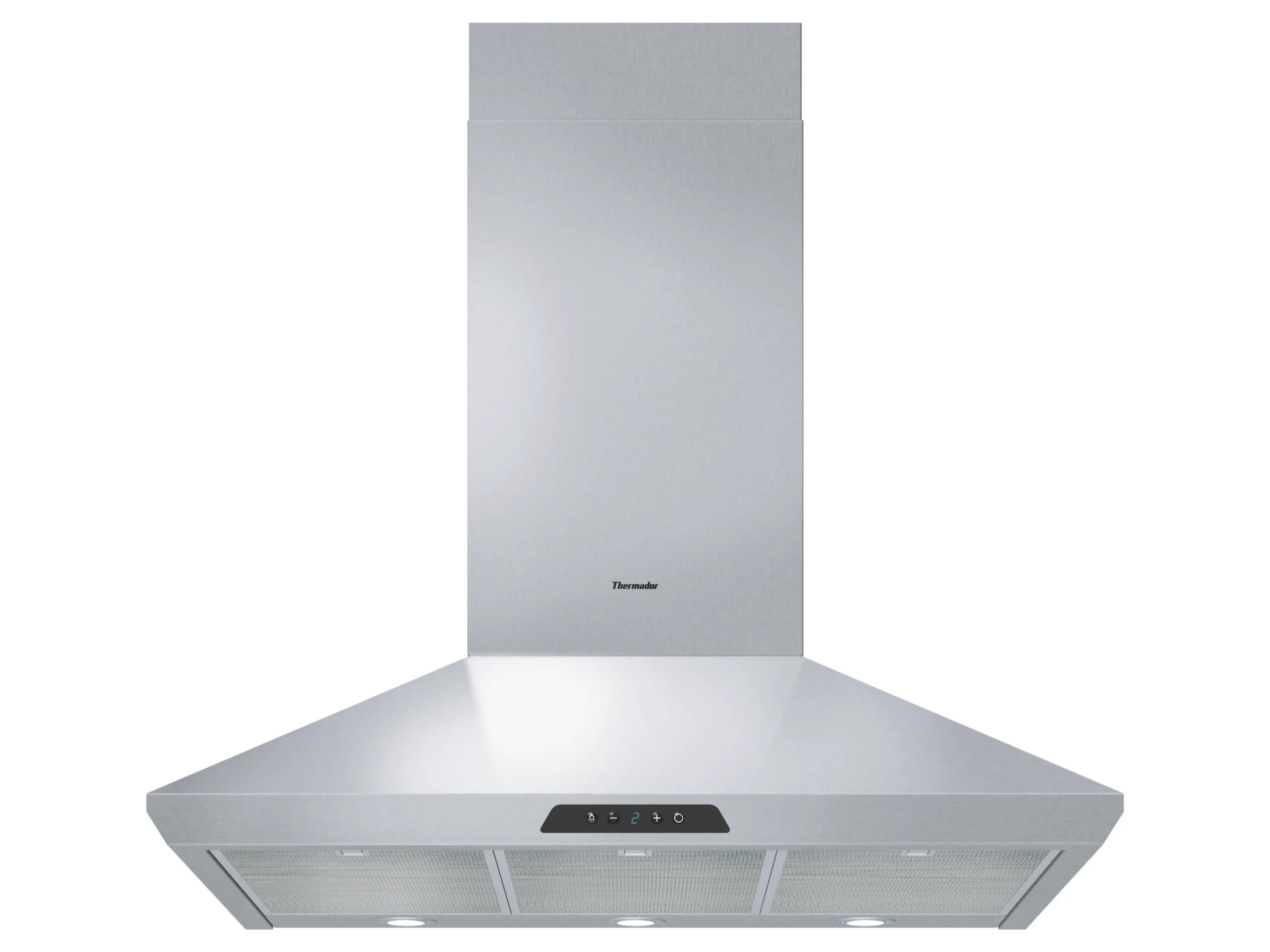  wall-mounted cooker hood, pyramid design 36'' Stainless steel