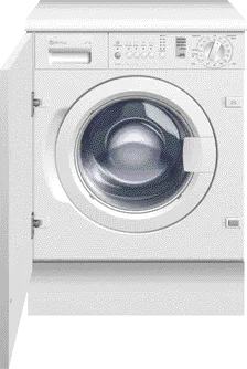 Built-in washing machine 7 kg 1000 rpm, White