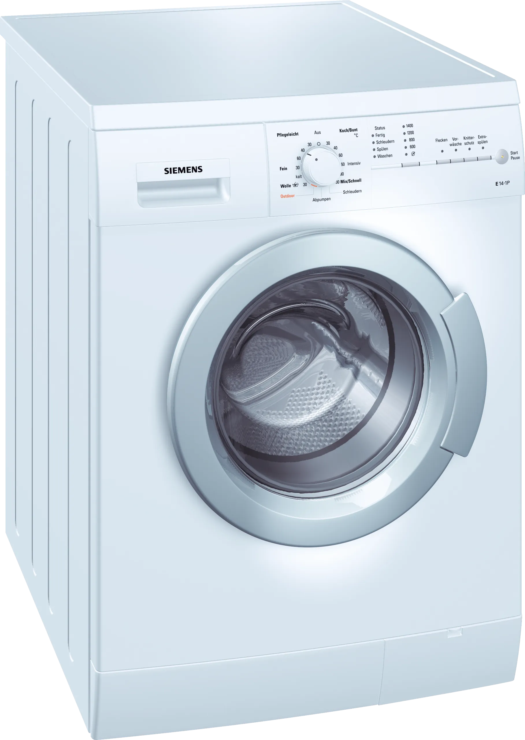 washing machine, frontloader fullsize 7 kg 1400 rpm
