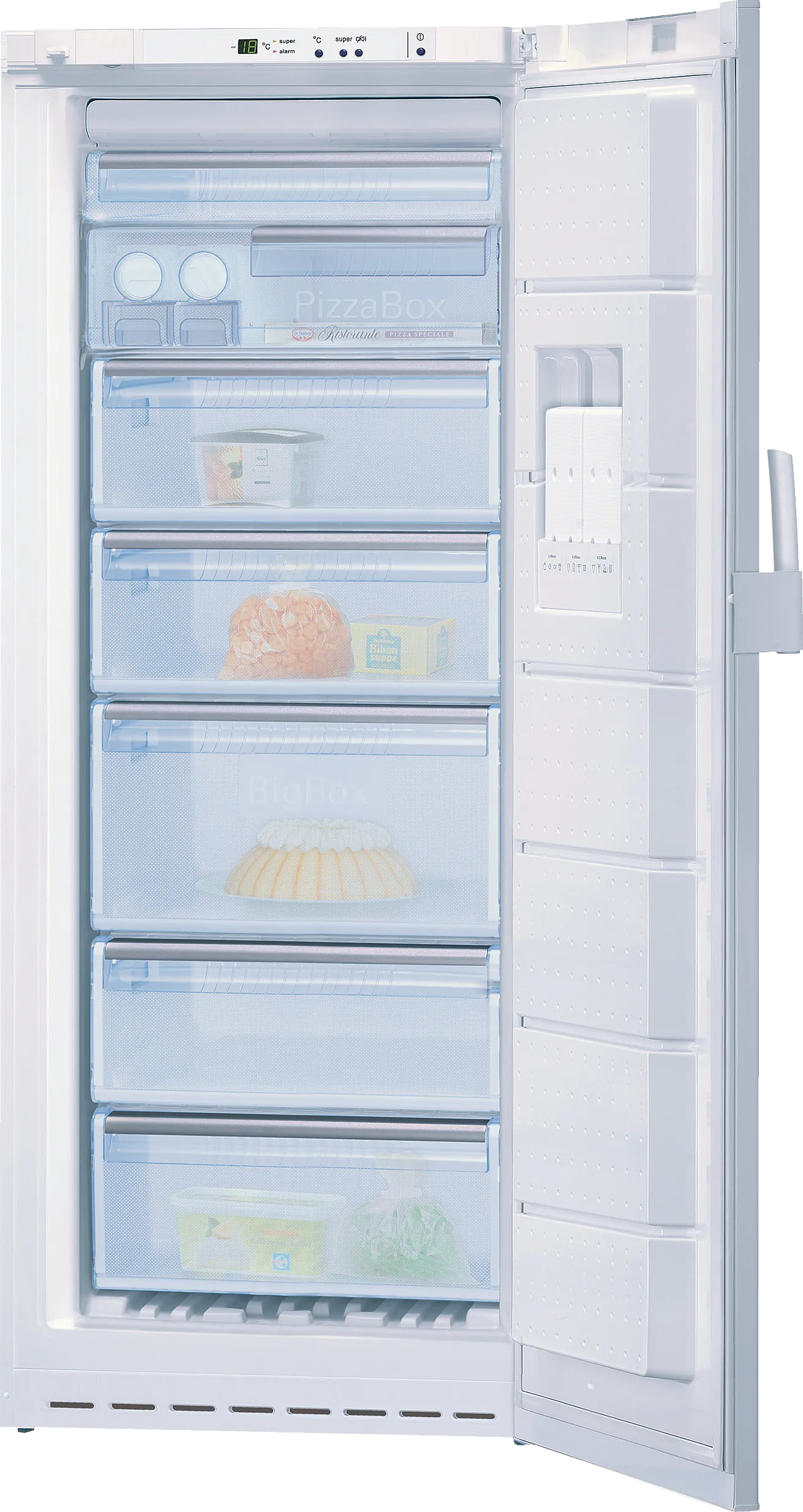 free-standing freezer 170 x 70 cm White