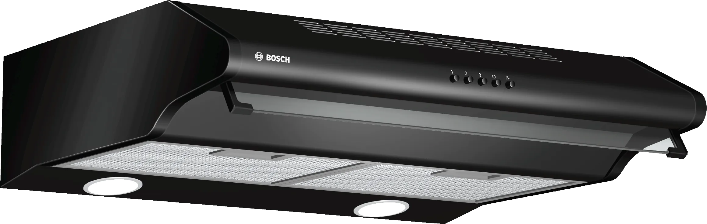 Series 4 built-under cooker hood 60 cm Black