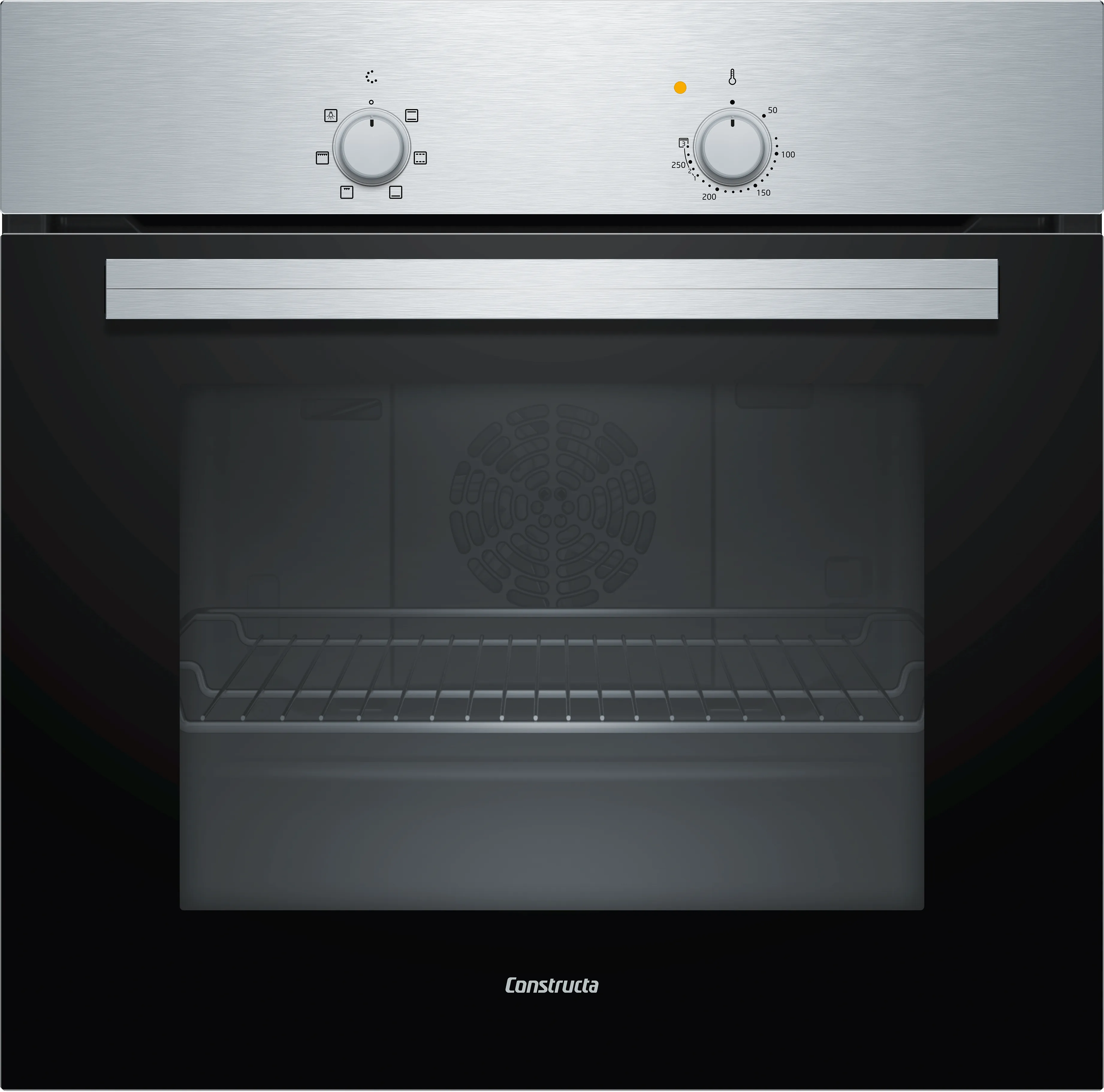 Einbau-Backofen 60 x 60 cm Edelstahl