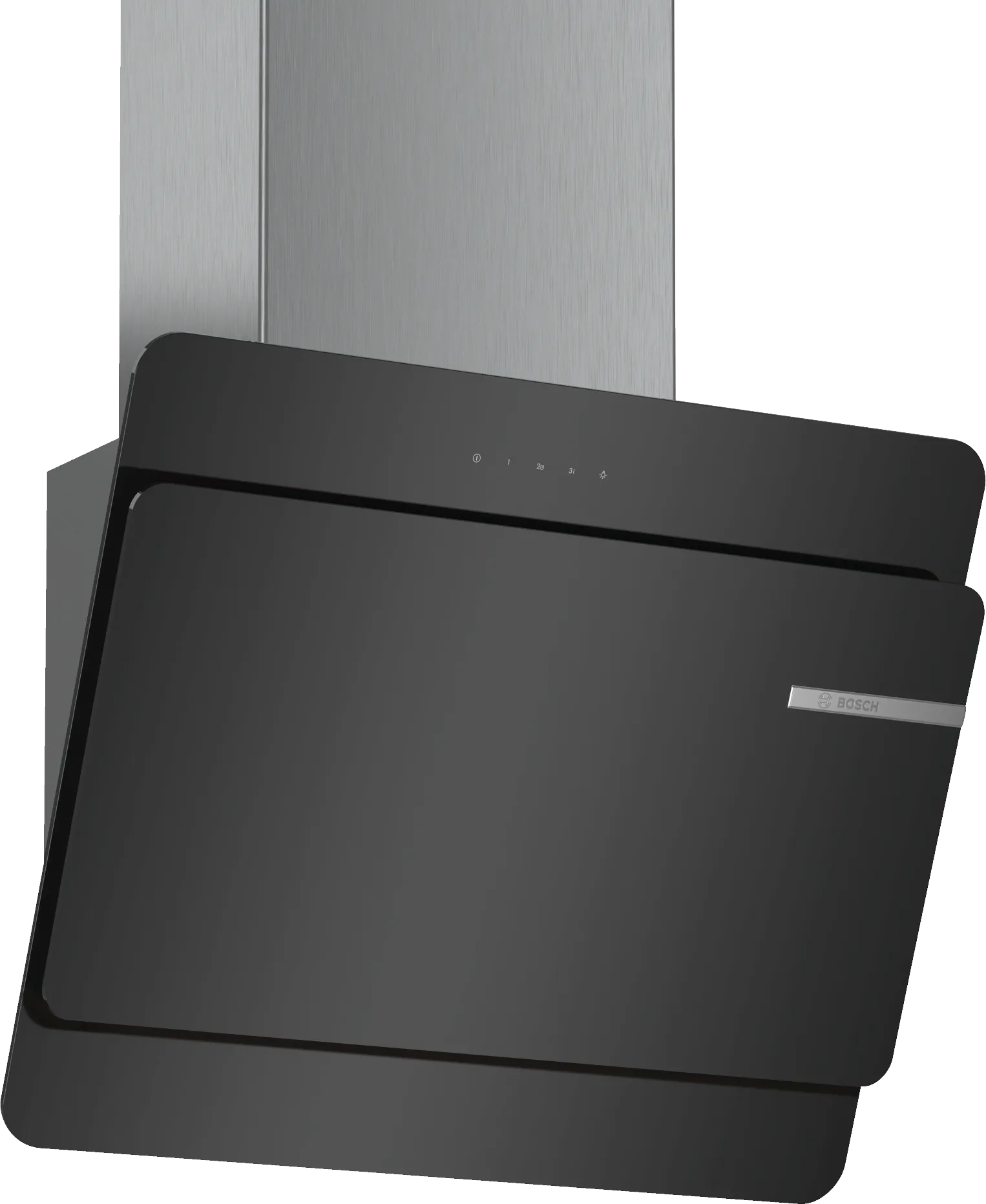 Series 4 wall-mounted cooker hood 60 cm Black