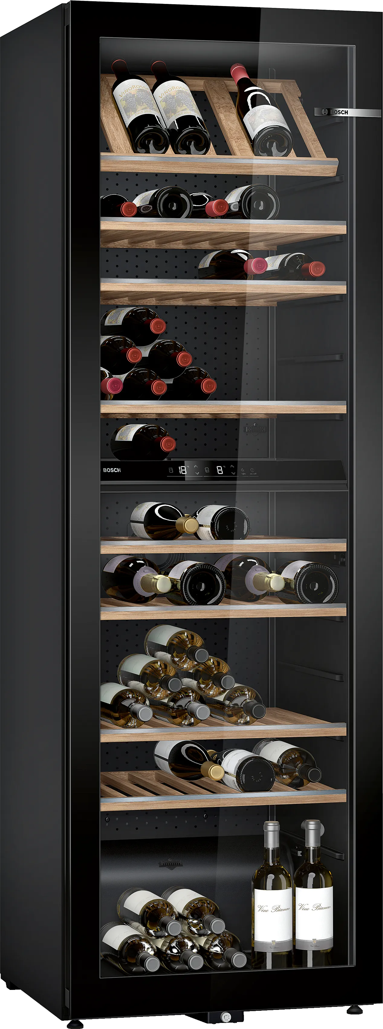 Seeria 6 Wine cooler with glass door 186 x 60 cm 