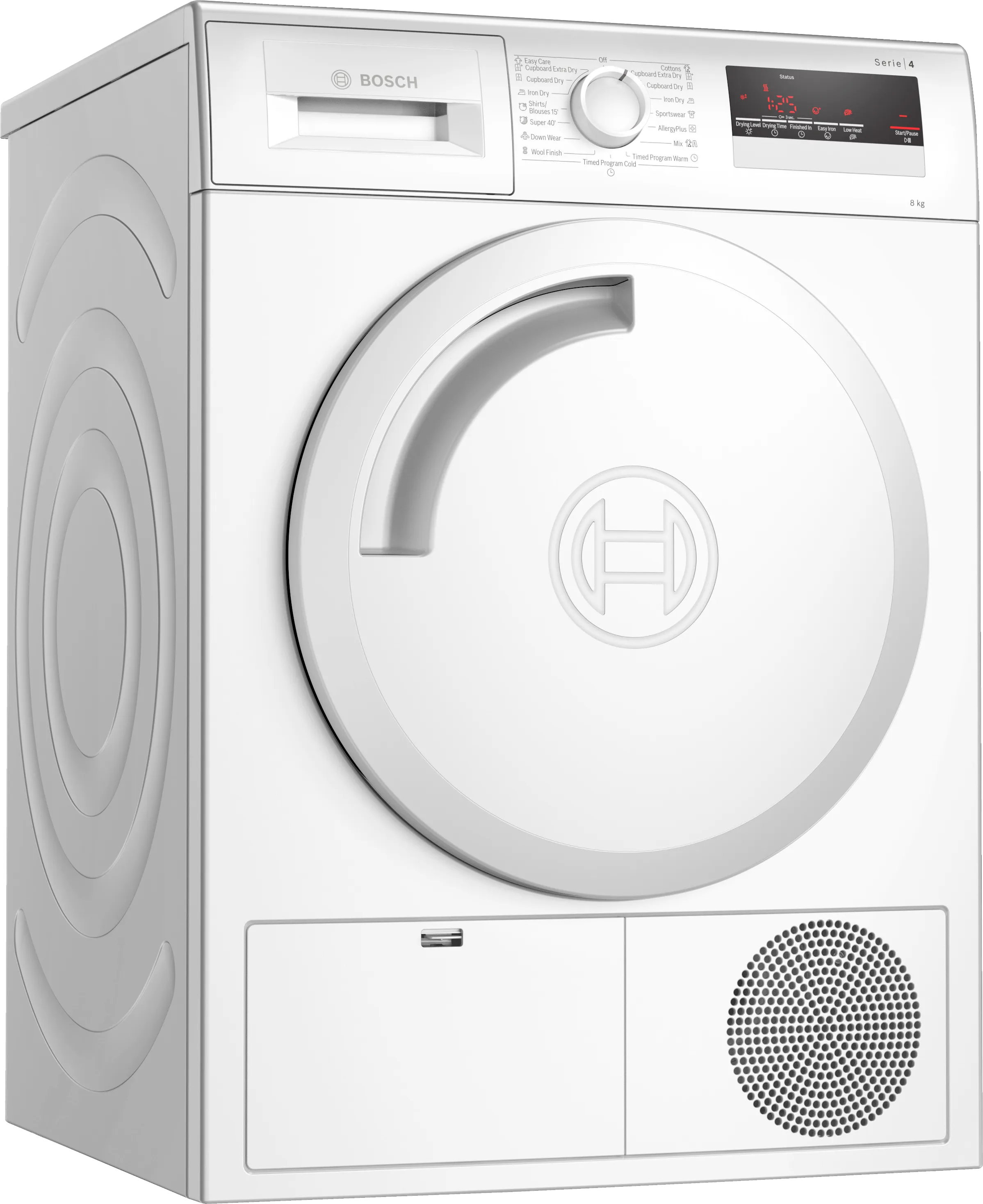 Series 4 Condenser tumble dryer 8 kg White