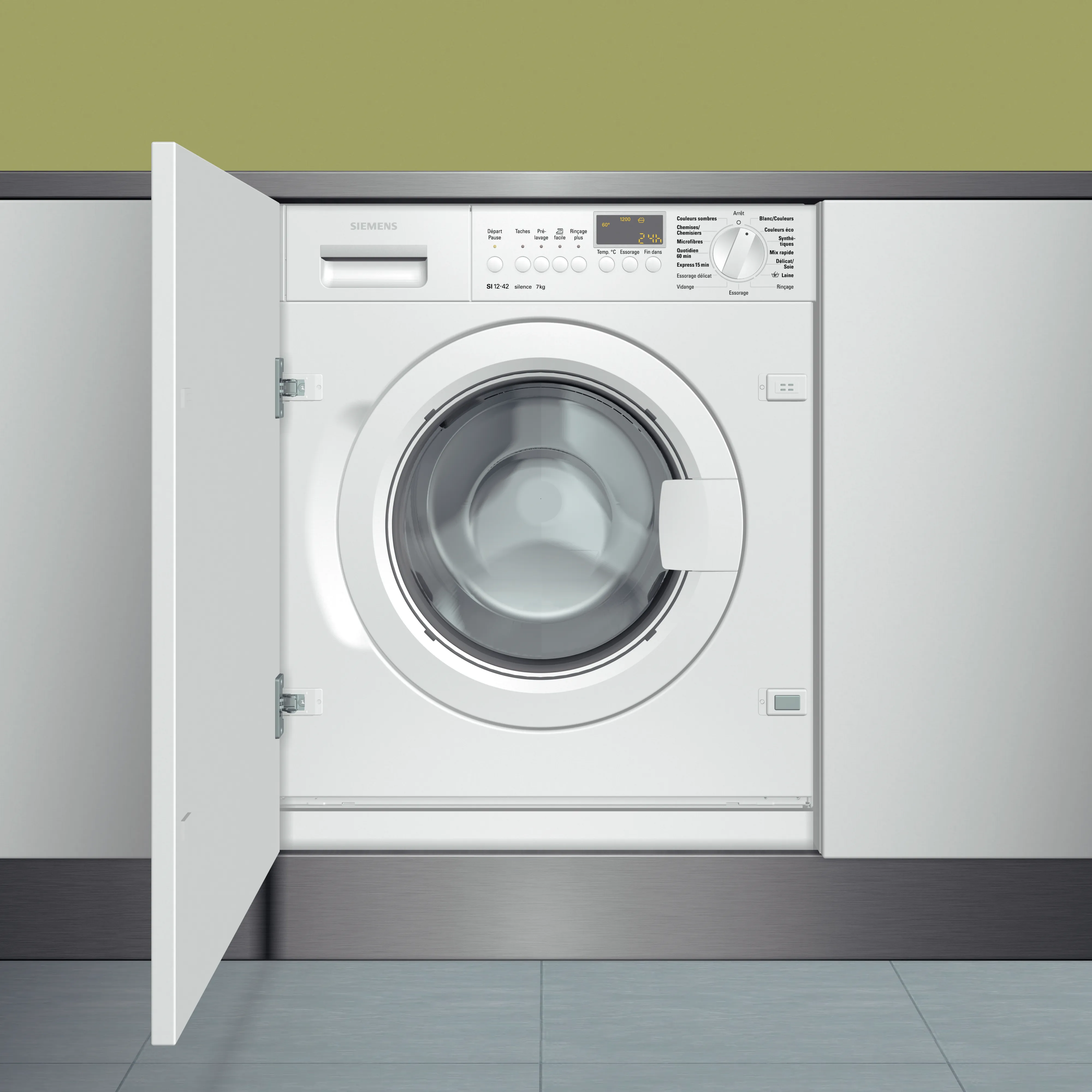 iQ700 Built-in washing machine 7 kg 1200 rpm