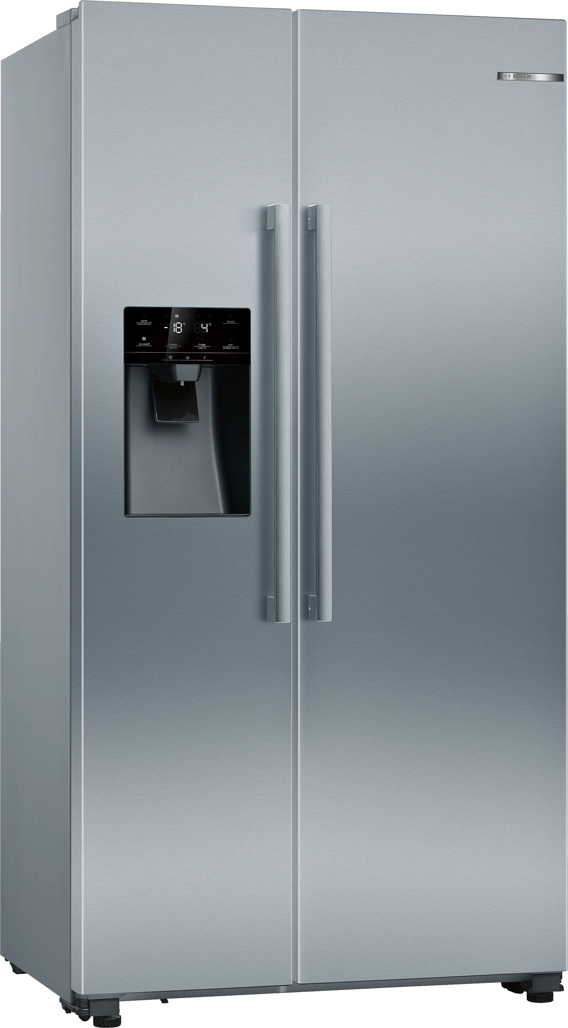 Серия 4 Холодильник Side by Side 178.7 x 90.8 cm Нержавеющая сталь (с защитой от отпечатков пальцев) 