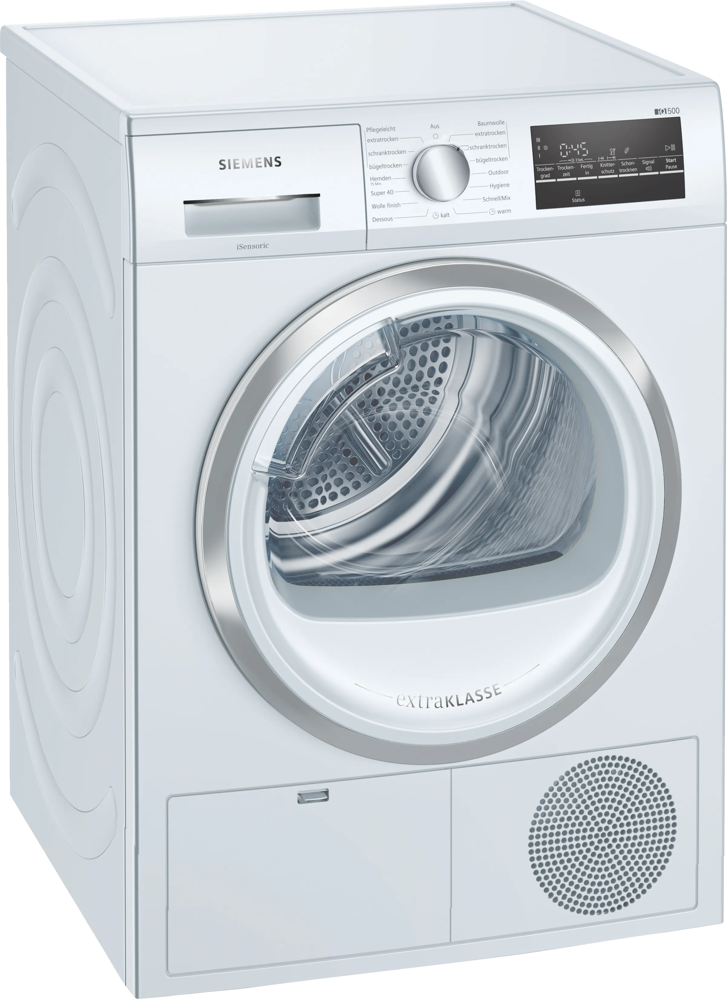 iQ500 Kondensations-Trockner 9 kg White