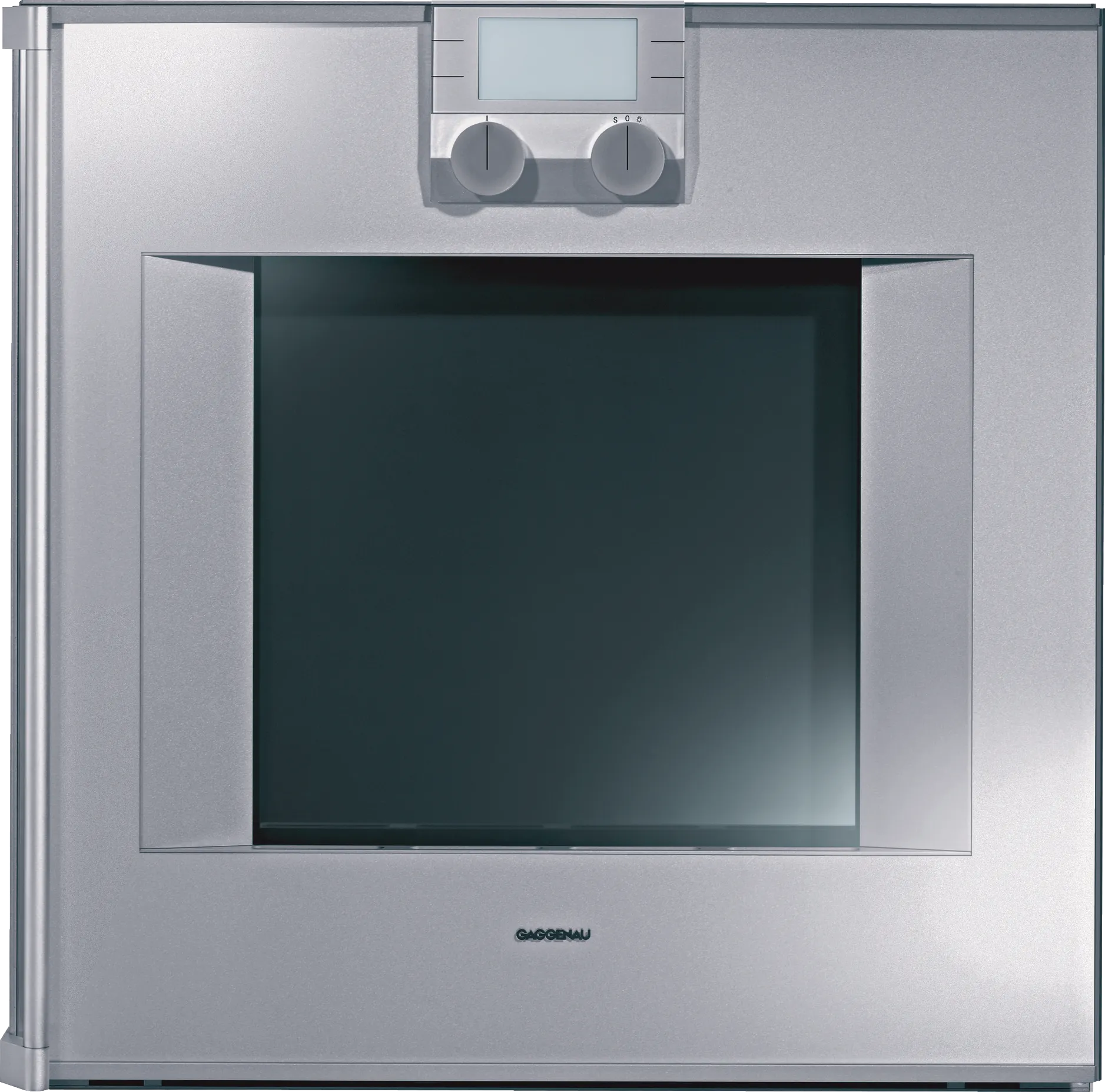 Built-in oven 60 x 60 cm door hinge: right, silver