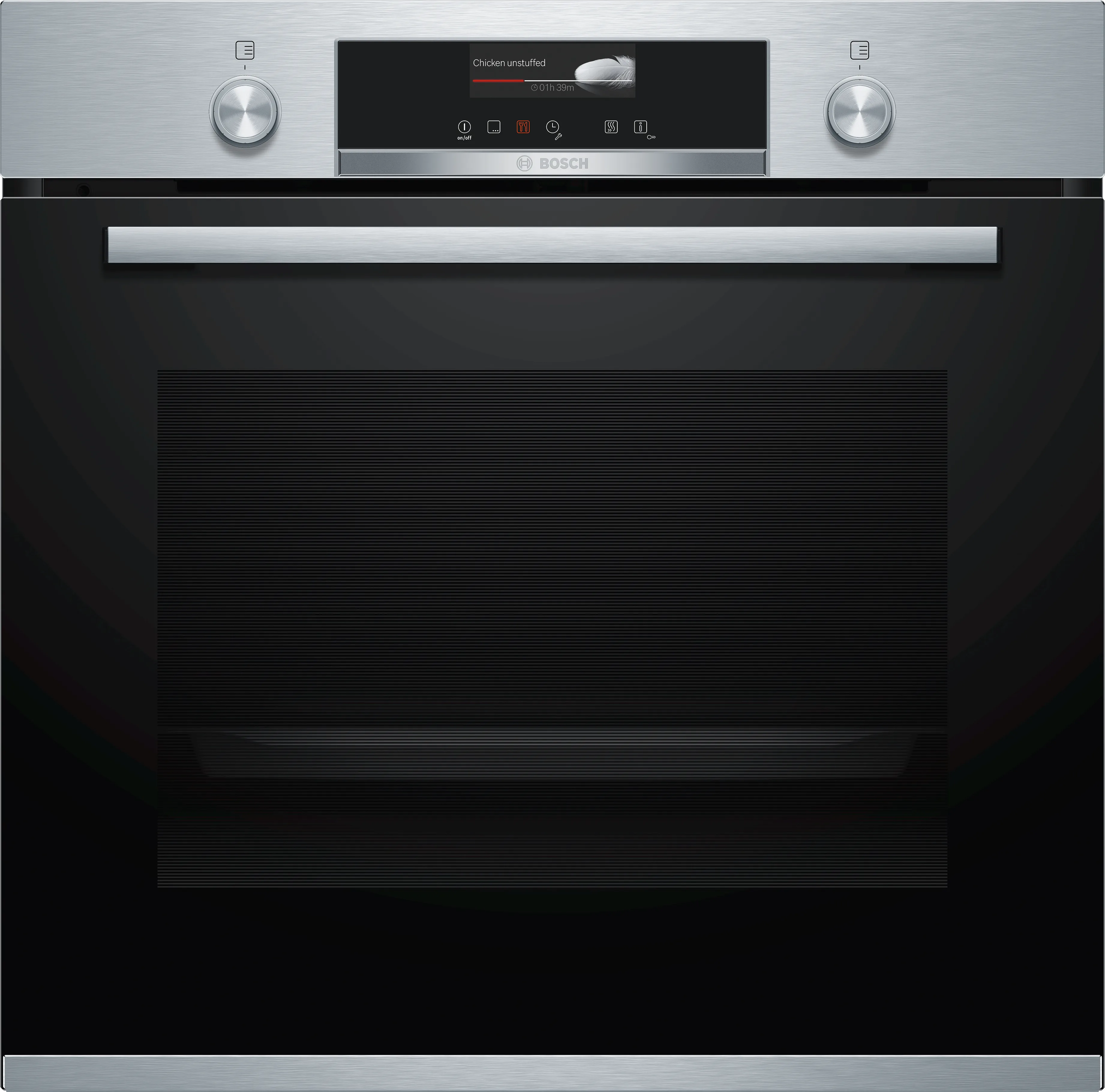 Series 6 Built-in oven 60 x 60 cm Stainless steel
