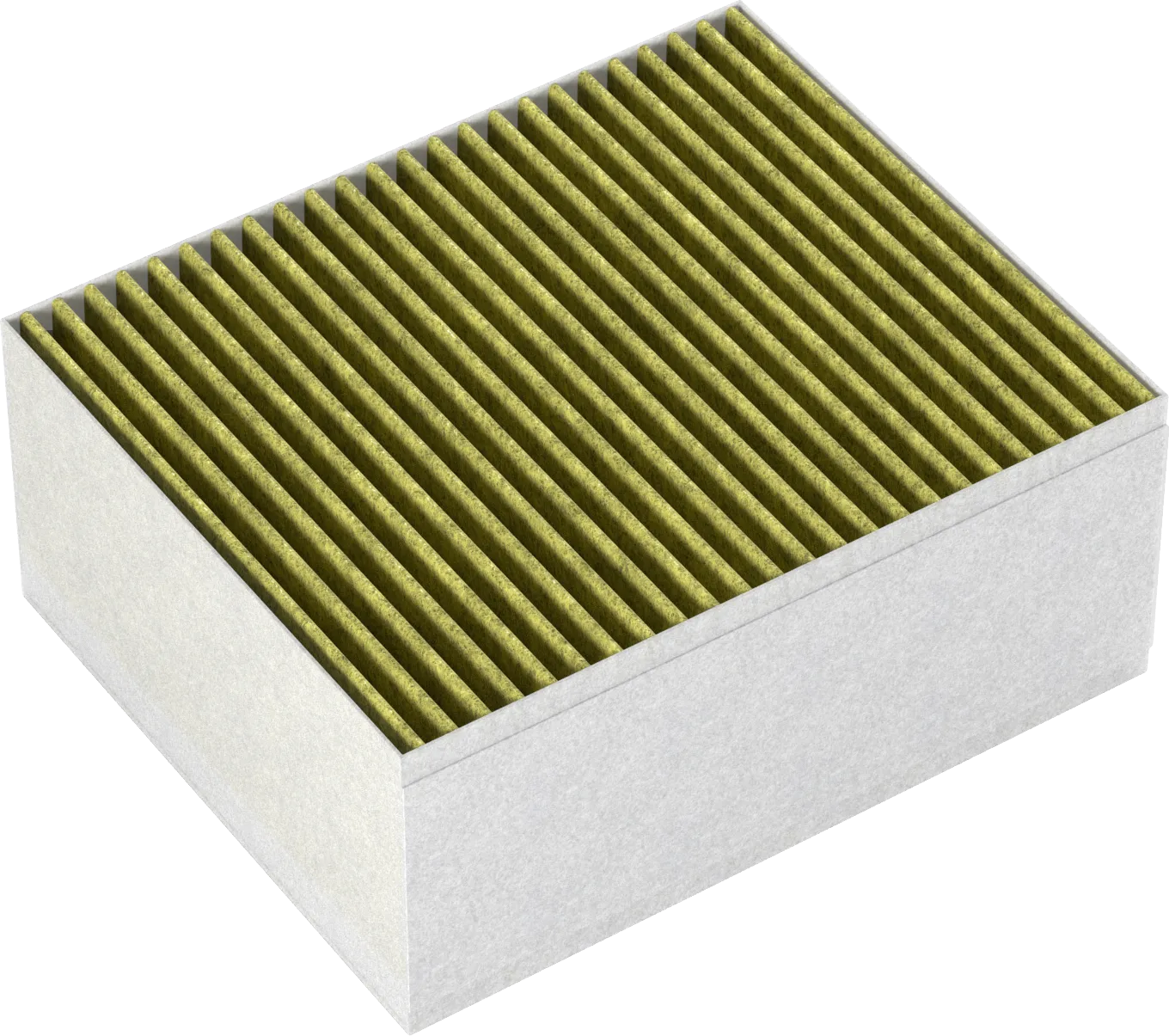 Anti-pollen  functionality: The filter retains an extremely high amount  of airborne pollen and deactivates allergens which are retained by the  filter 