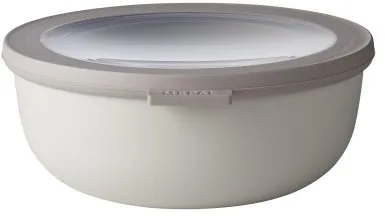 Mepal Cirqula Food Storage Bowl - 1.25L (Nordic White) 