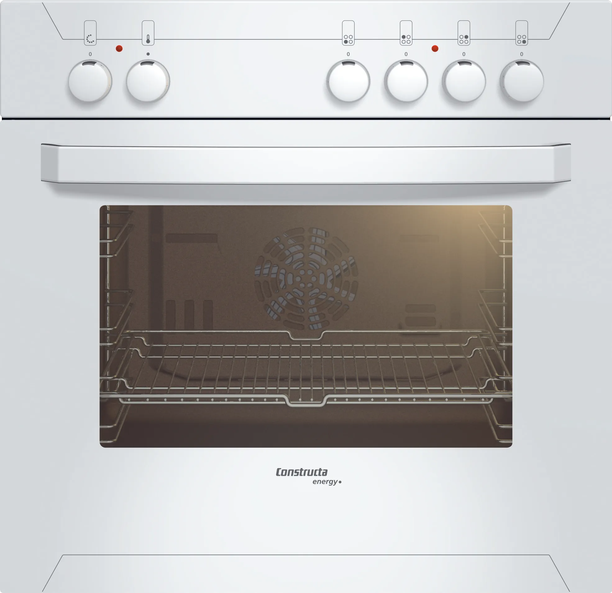  Built-in cooker 60 x 60 cm White