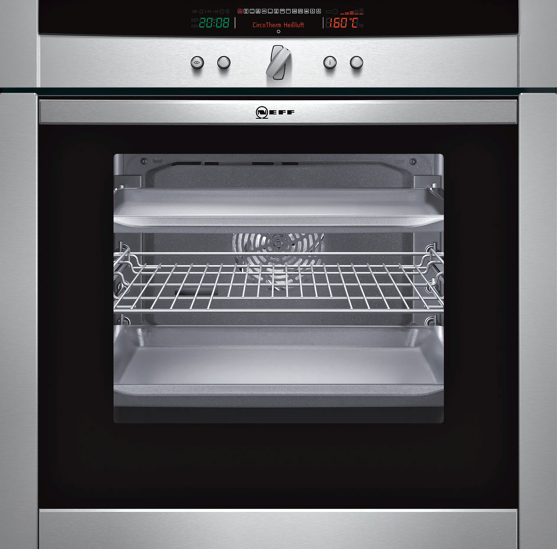  Built-in oven 60 x 60 cm Stainless steel