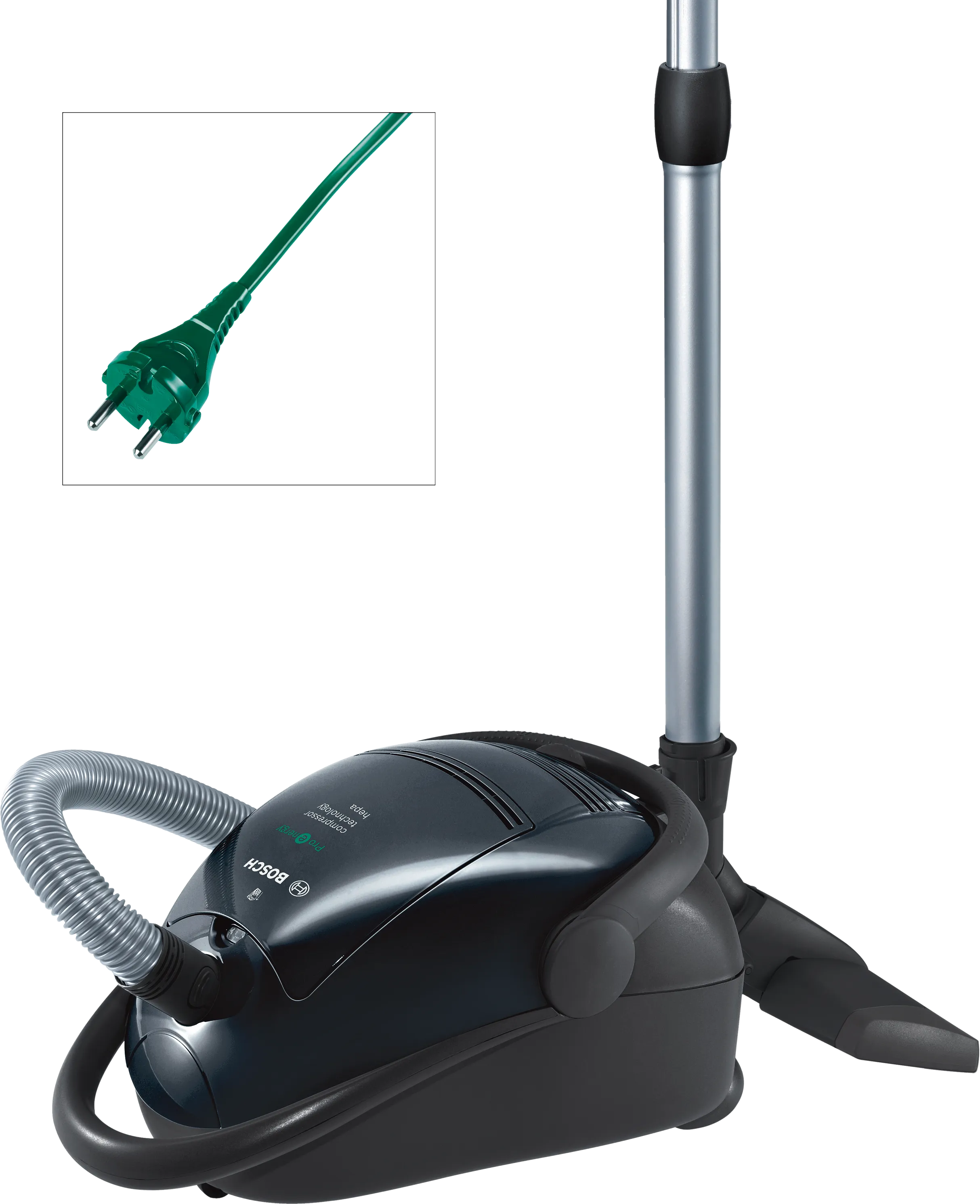 Bagged vacuum cleaner formula hygienixx Pro Energy Black
