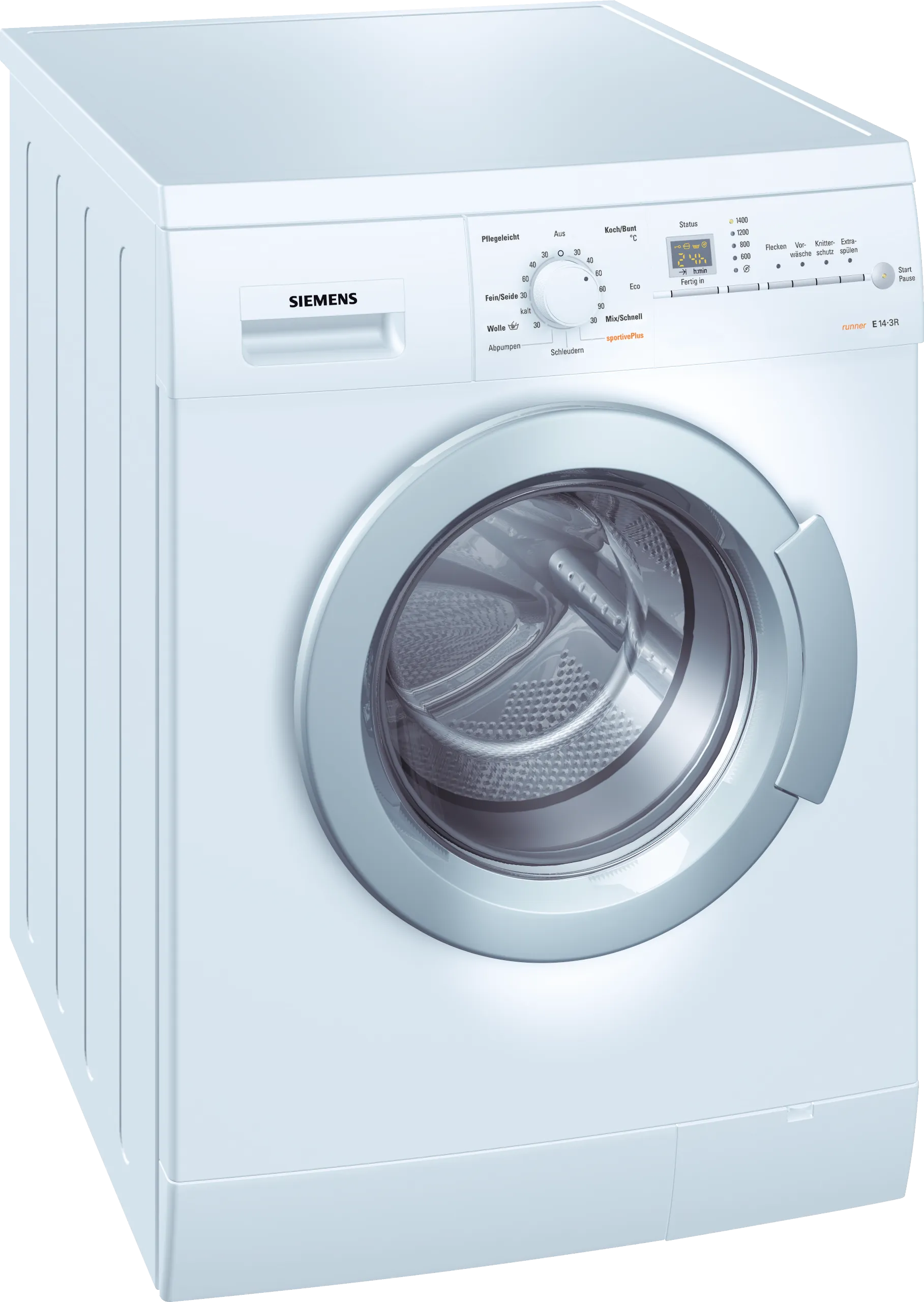  washing machine, frontloader fullsize 6 kg 1400 rpm, White
