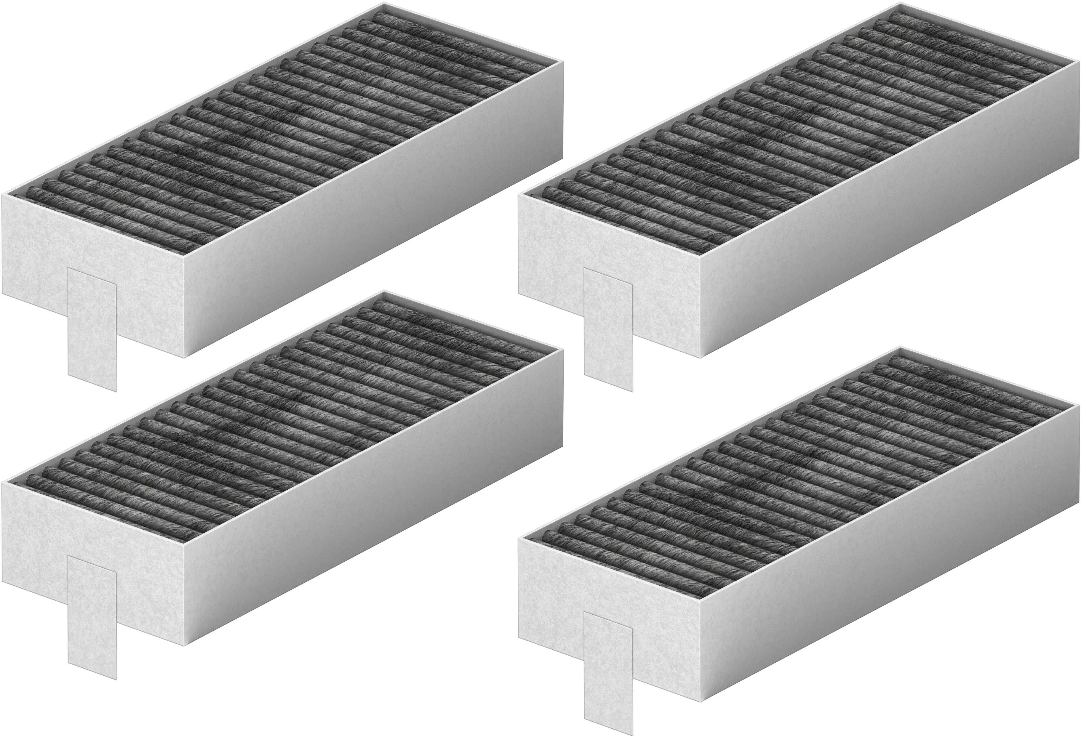 4 High-performance CleanAir Recirculation Filters 