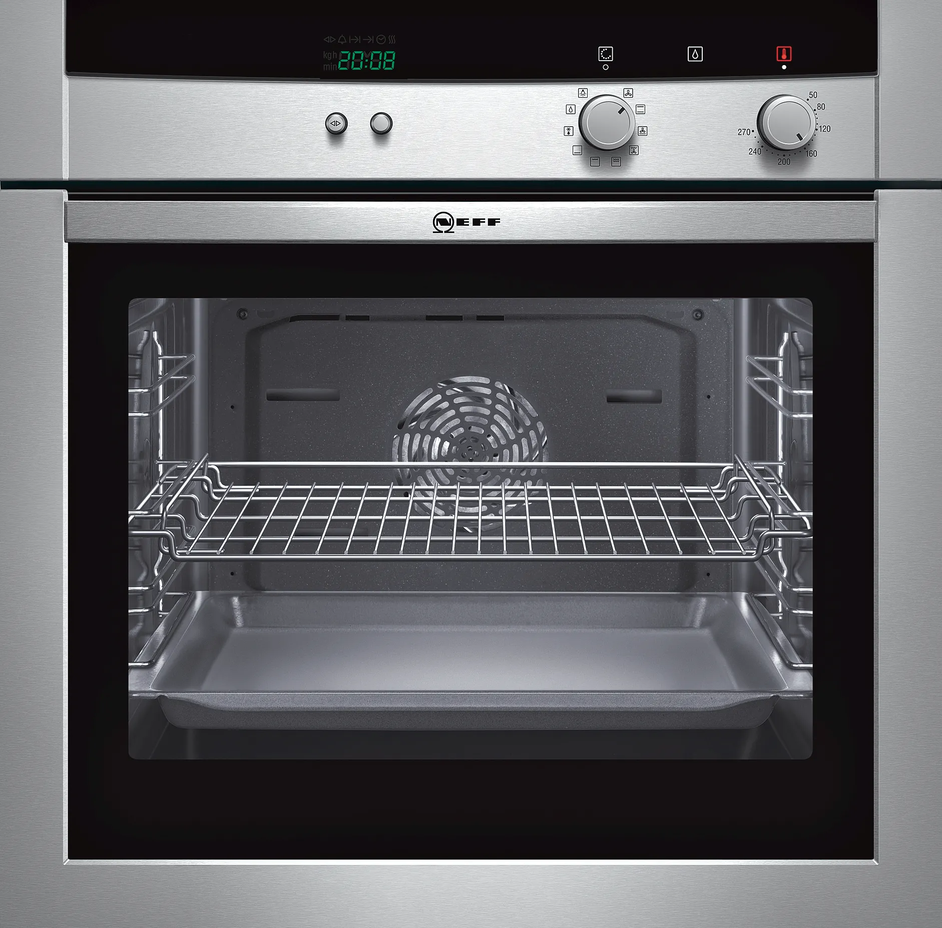  Built-in oven 60 x 60 cm Stainless steel