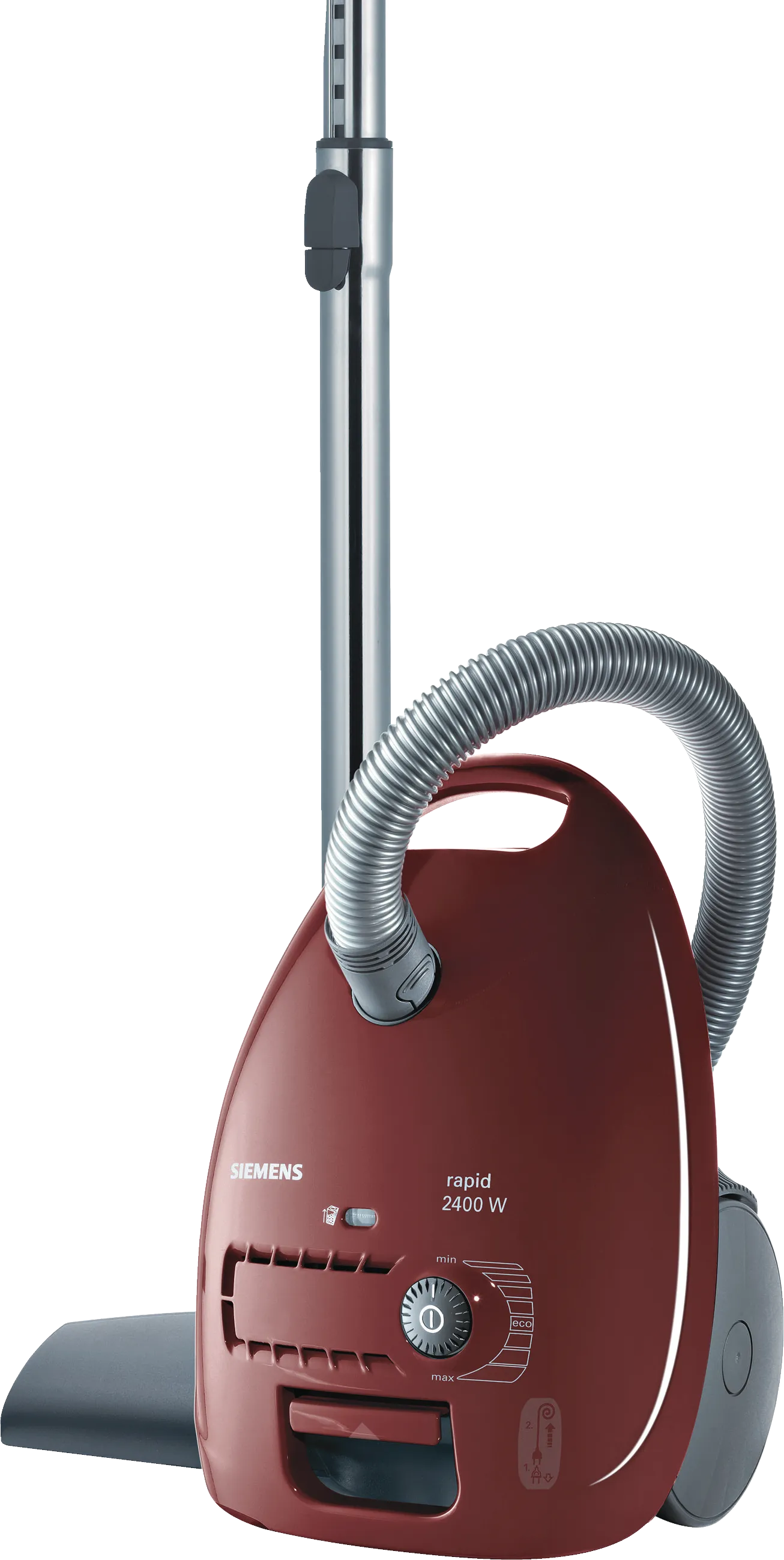  Bagged vacuum cleaner Red