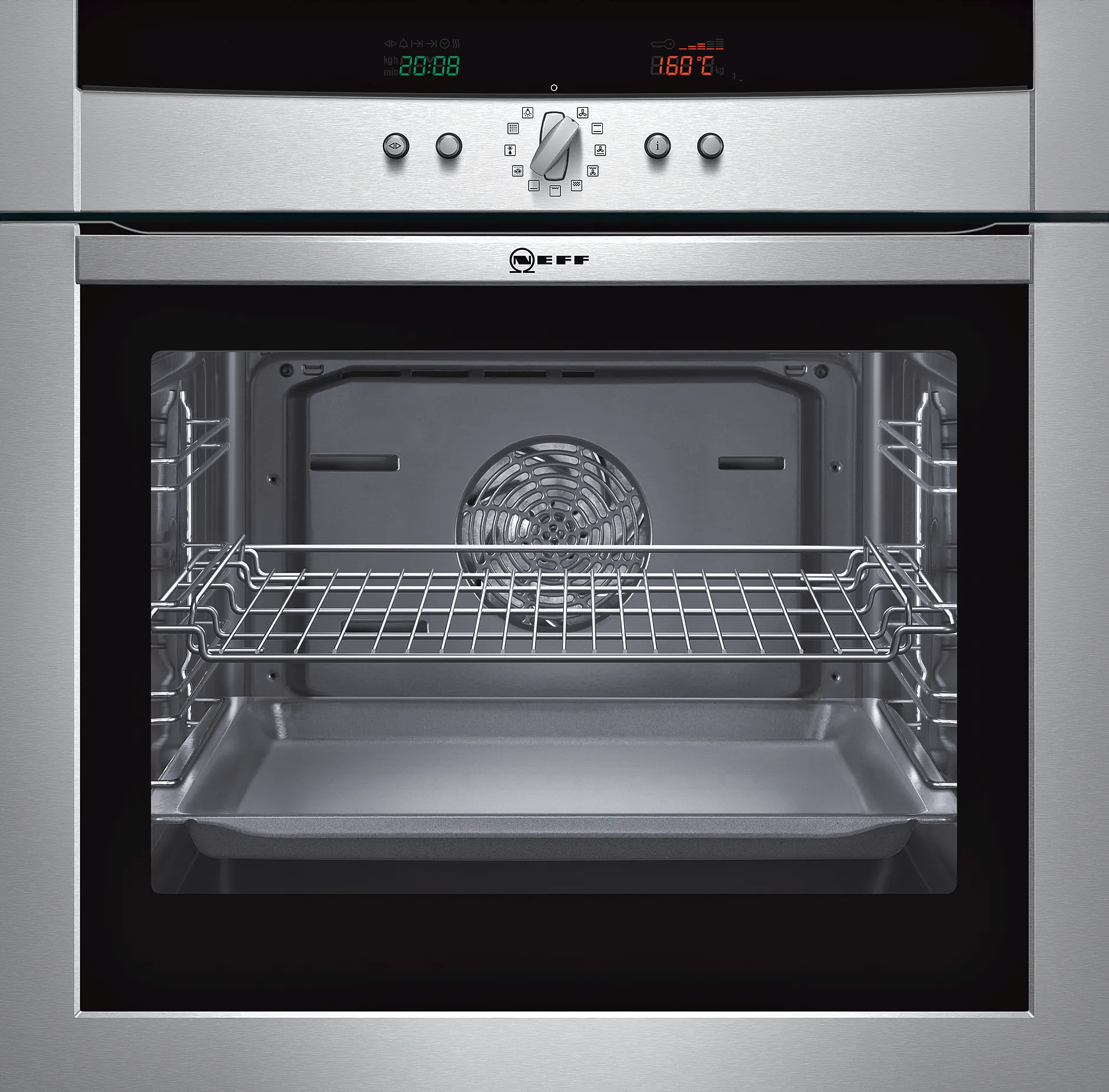  Built-in oven 60 x 60 cm Stainless steel