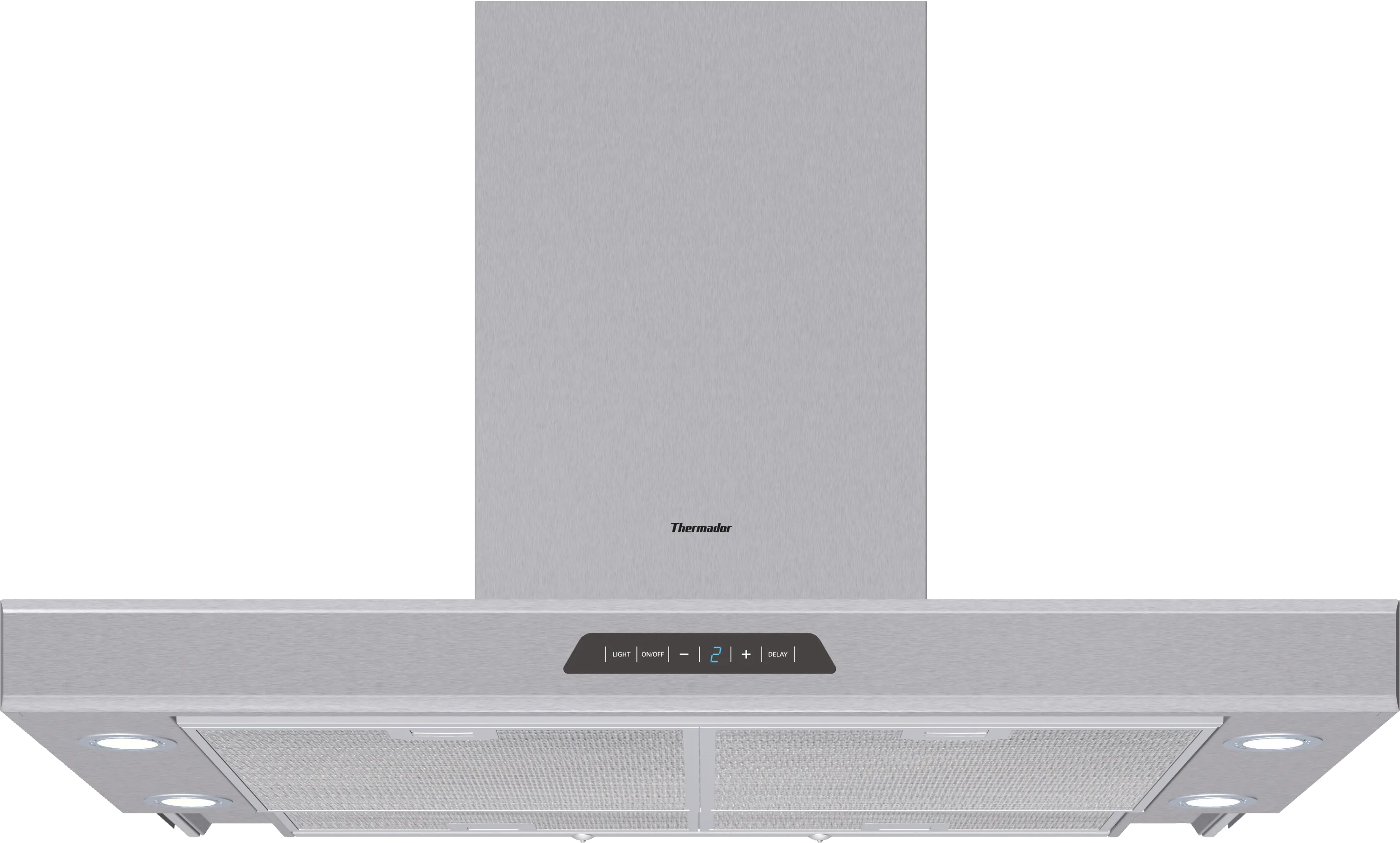  wall-mounted cooker hood, box design 36'' Stainless steel