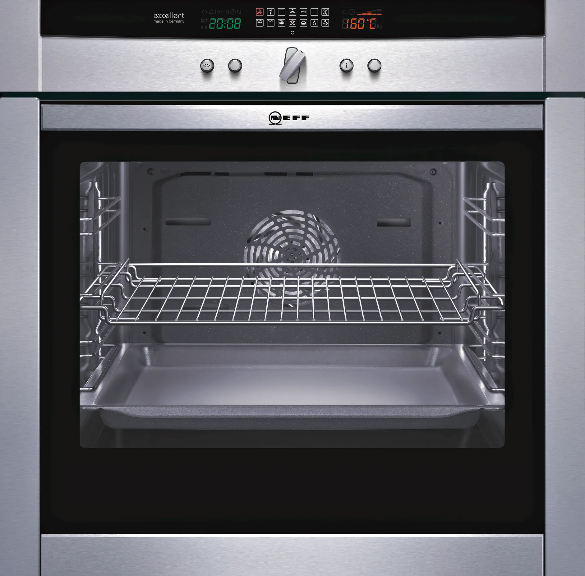  Built-in oven 60 x 60 cm Stainless steel