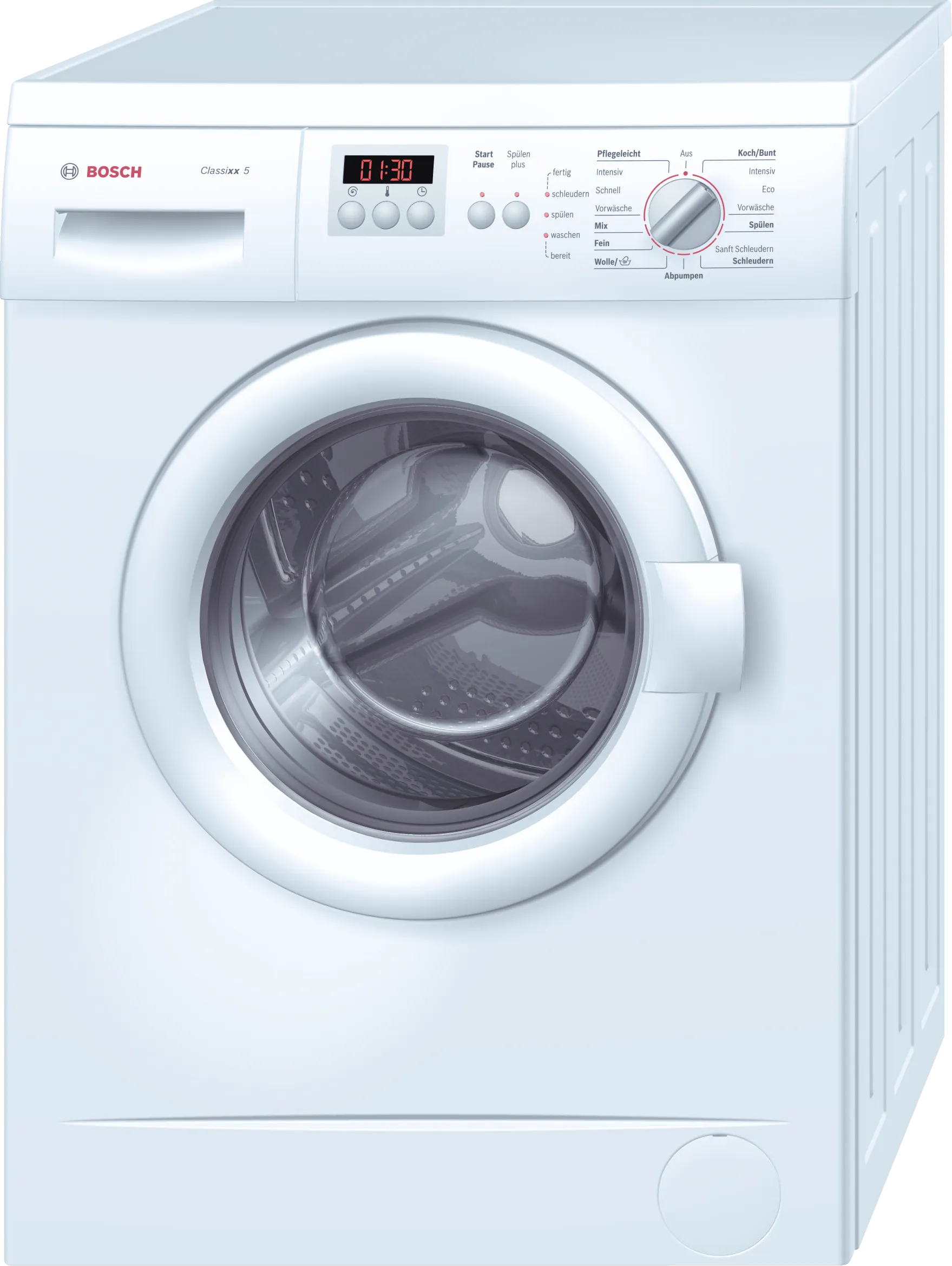  washing machine, frontloader fullsize 5 kg 1200 rpm, White