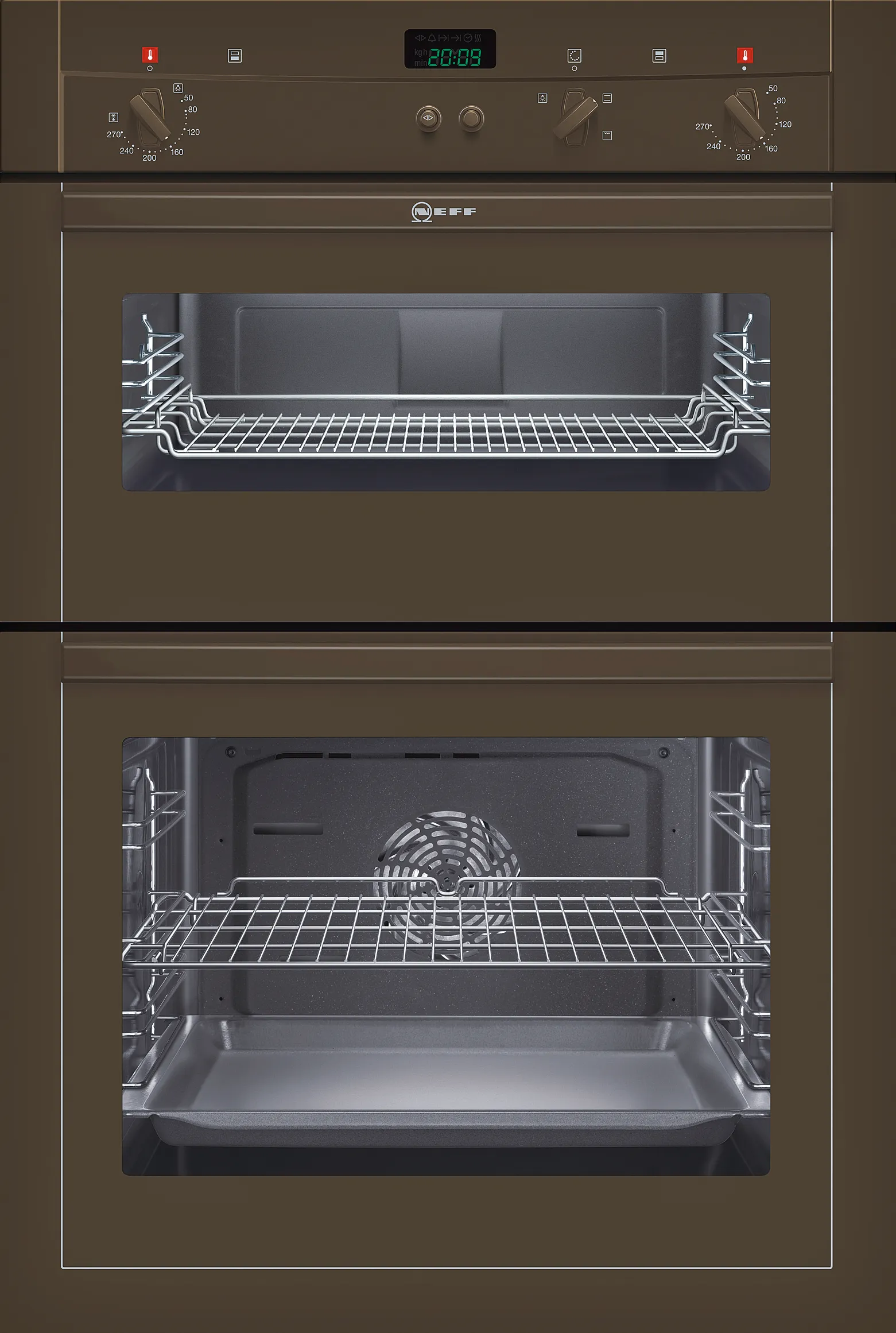 Built-in double oven