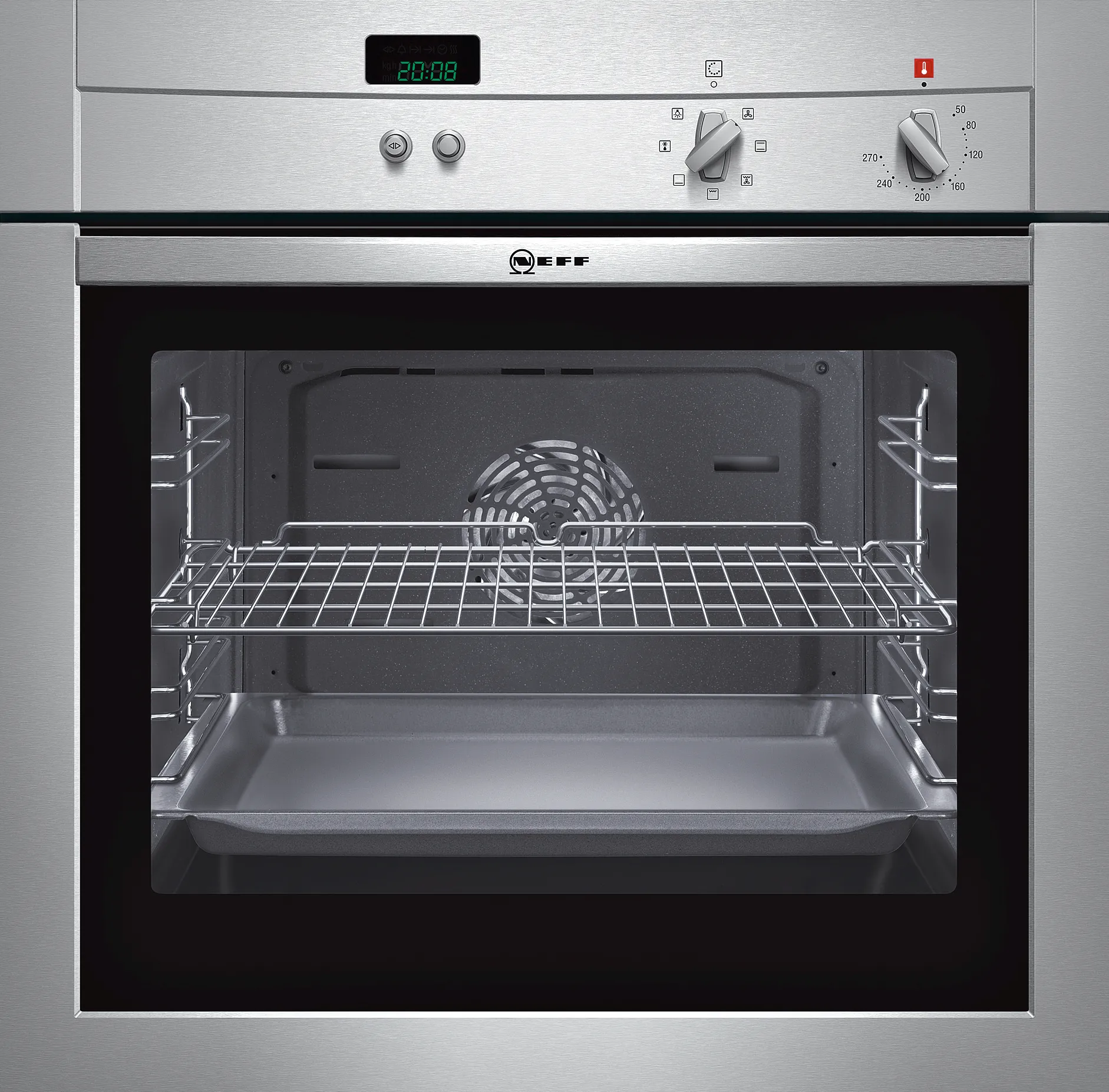 Built-in oven 60 x 60 cm Stainless steel