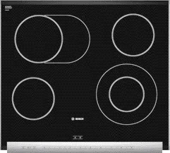 Electric hob 60 cm surface mount without frame