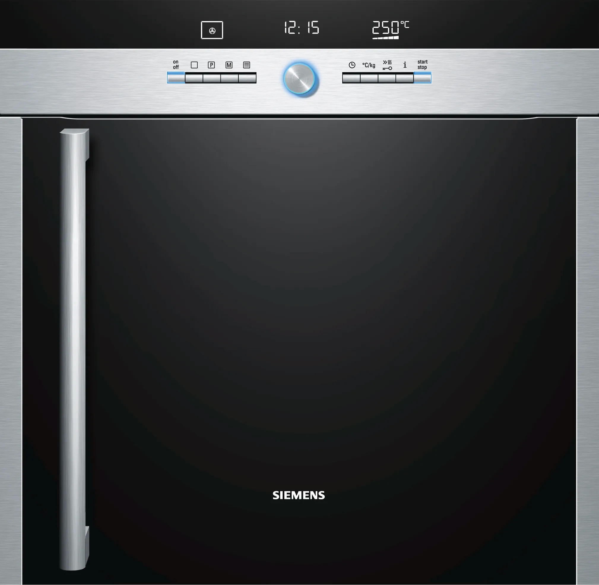 Built-in oven 60 x 60 cm Stainless steel